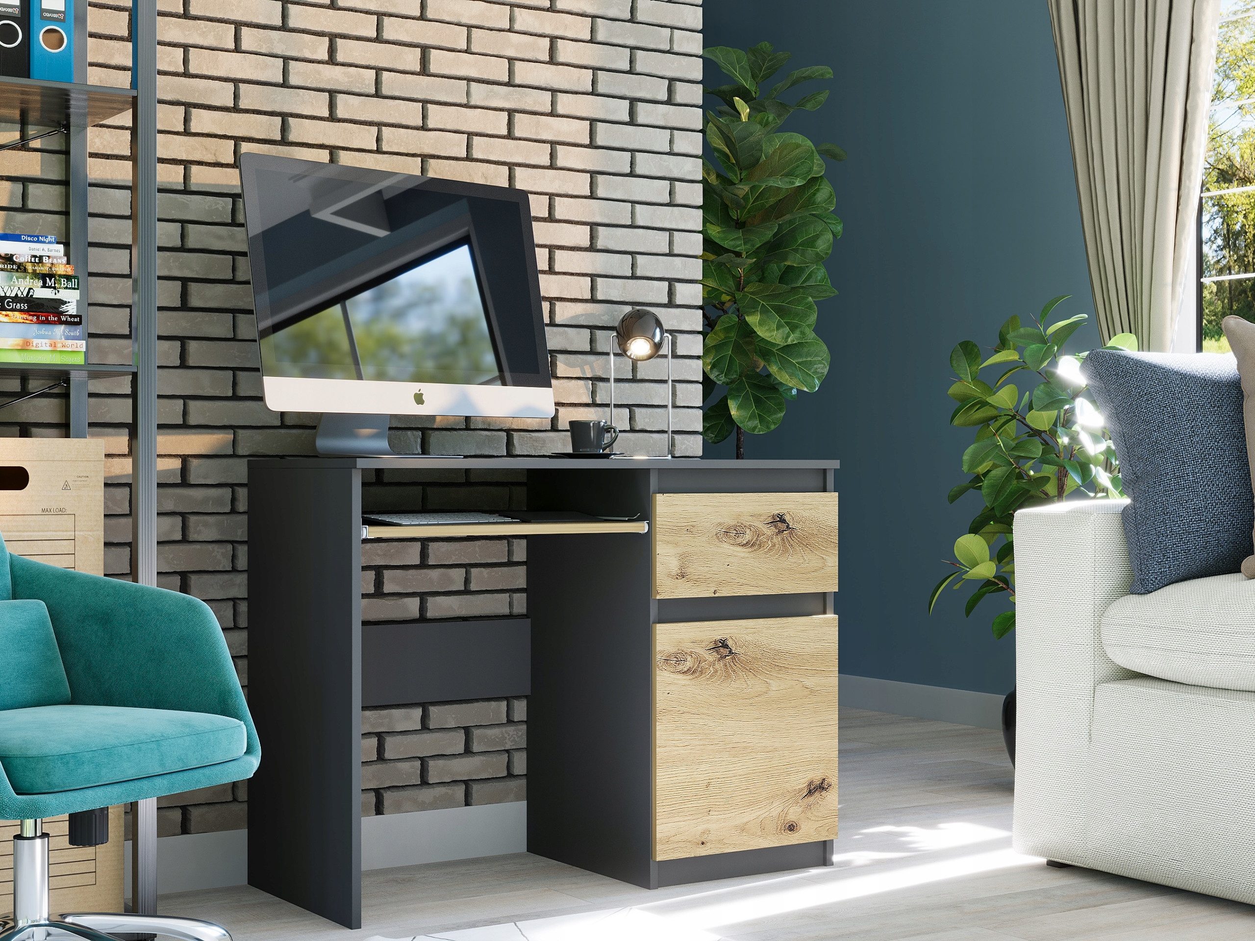 Home Collective Schreibtisch Kleiner mit 1 günstig online kaufen