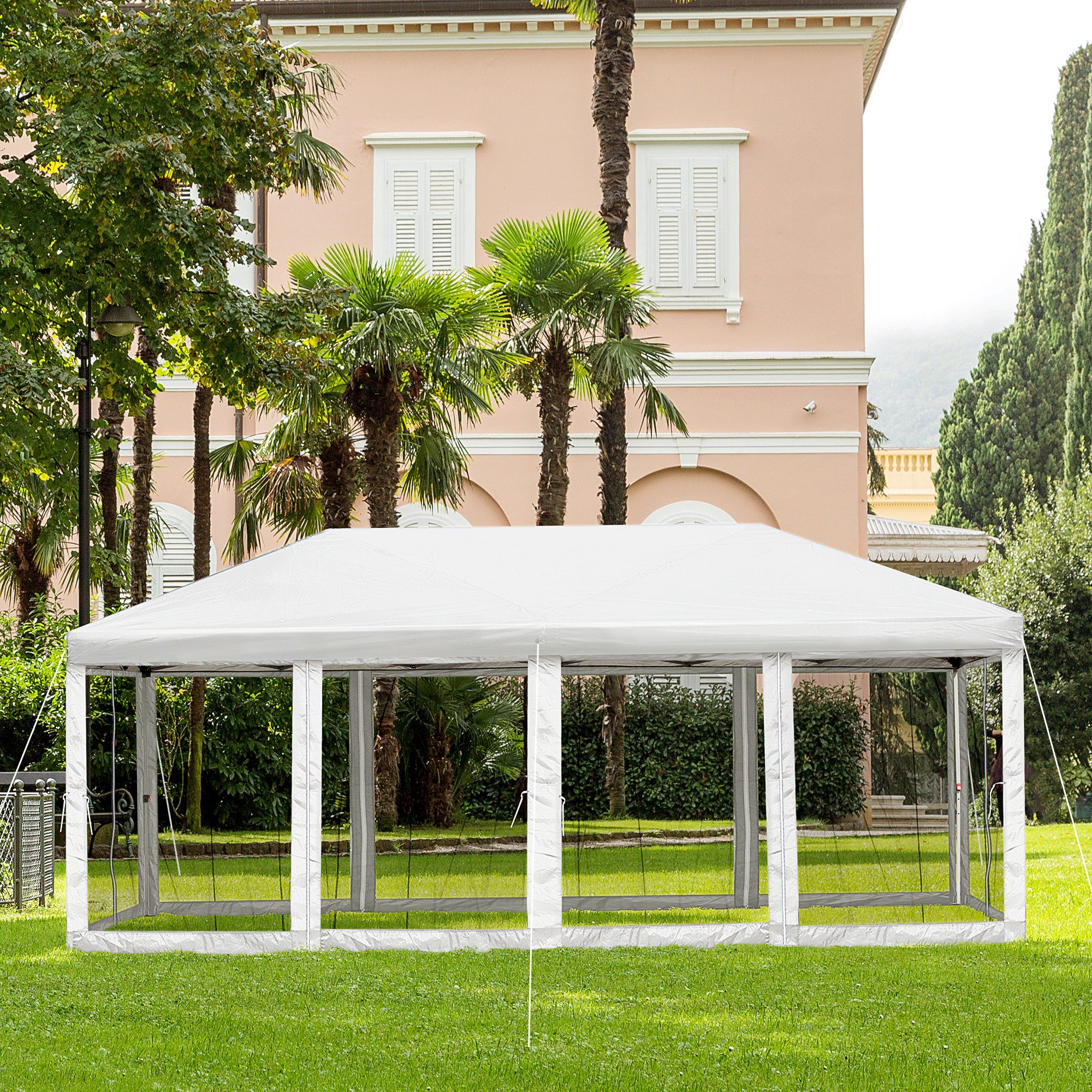 Outsunny Faltpavillon Pavillion günstig online kaufen