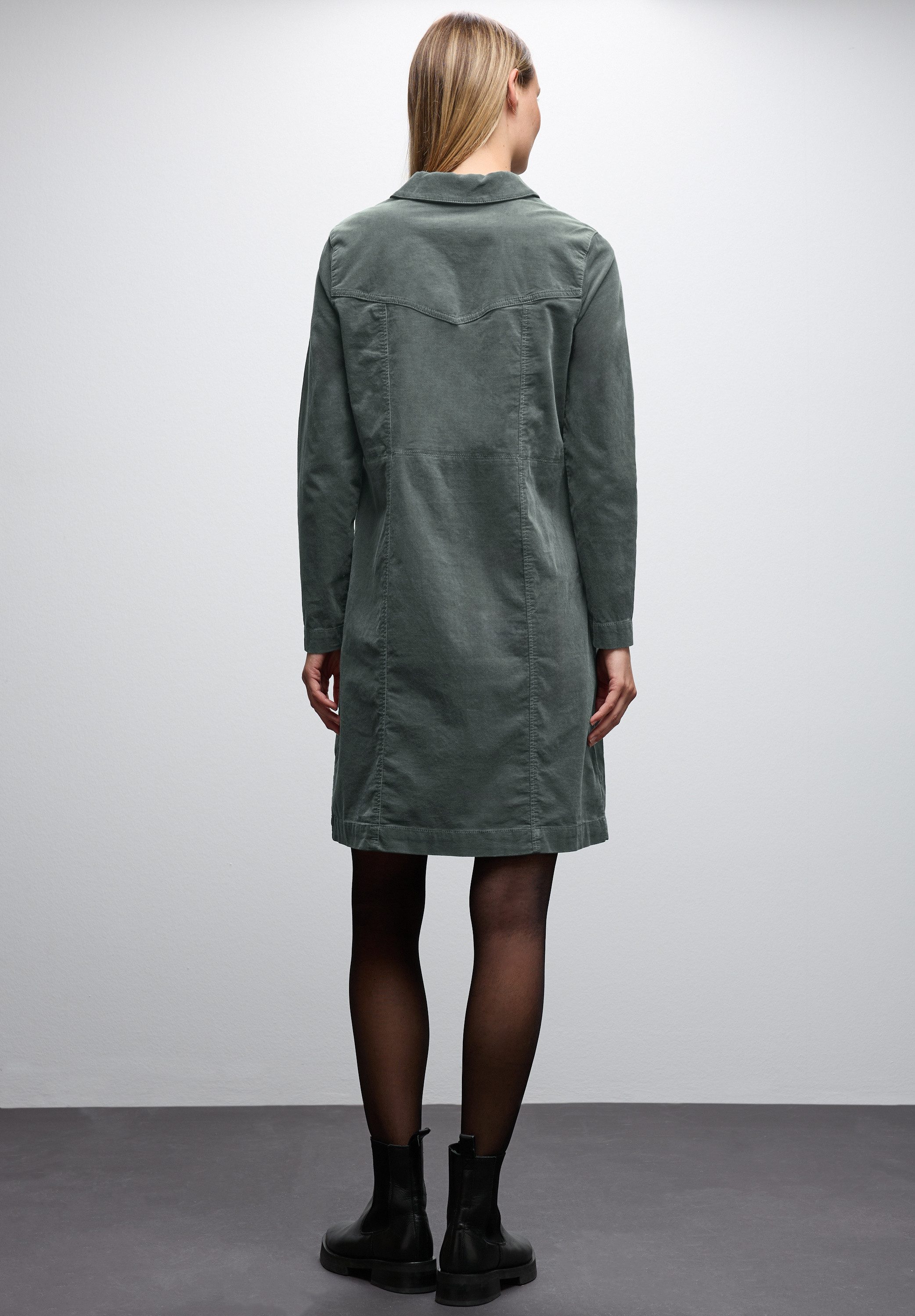 STREET ONE Cordkleid mit Zipper günstig online kaufen