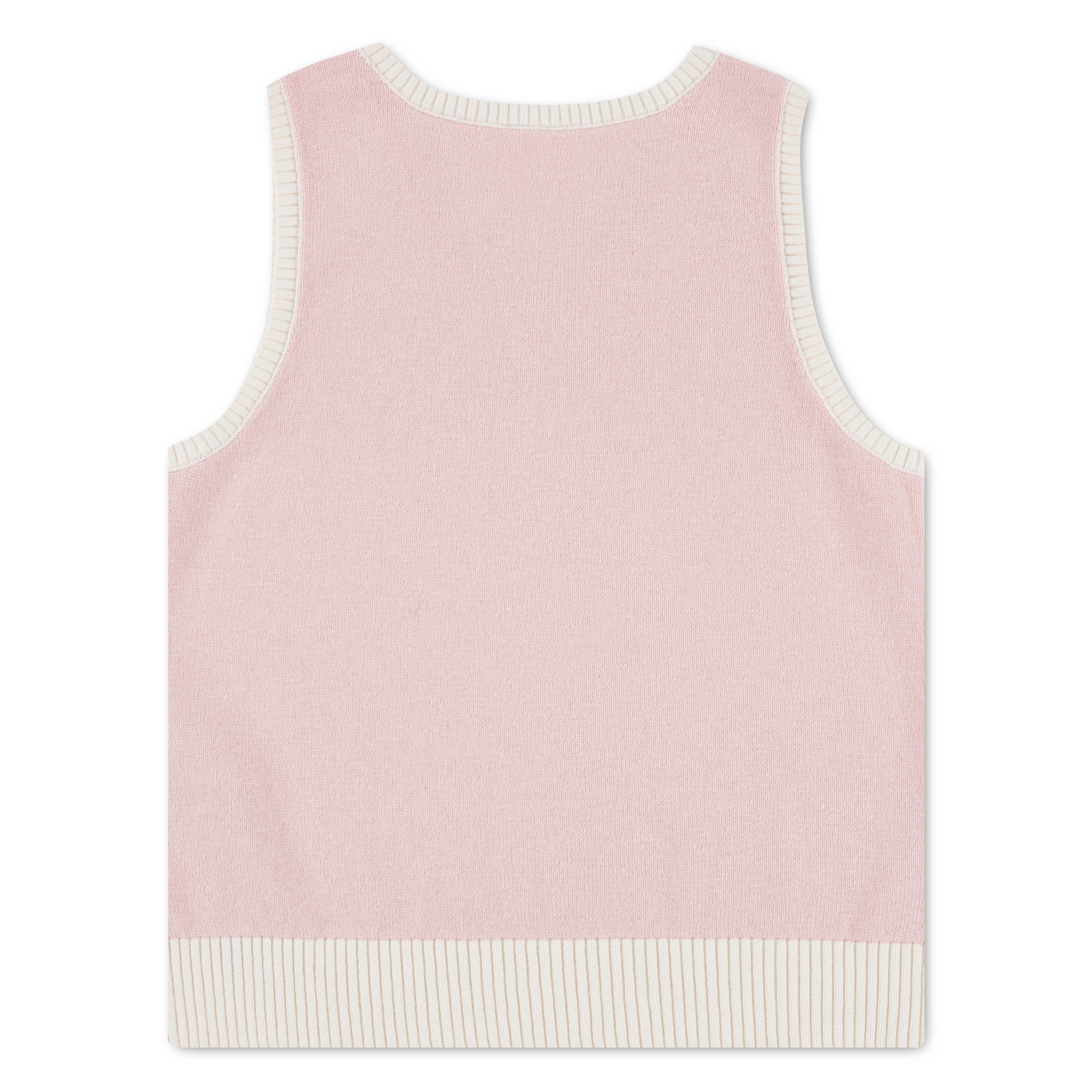 Abercrombie Kids Pullunder AFG LOCAL GIRL INTARSIA VEST Eingestrickter Text