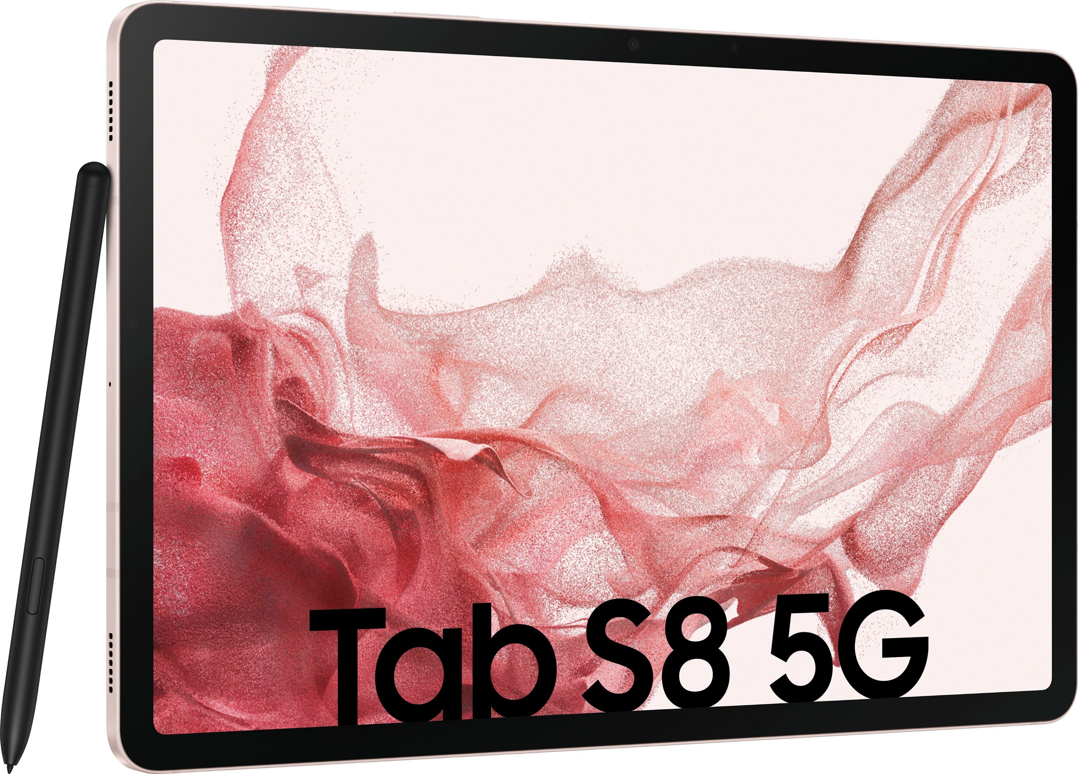 Samsung Galaxy Tab S8 Pink Gold GB, 5G 5G) Android, 128 (11", Tablet