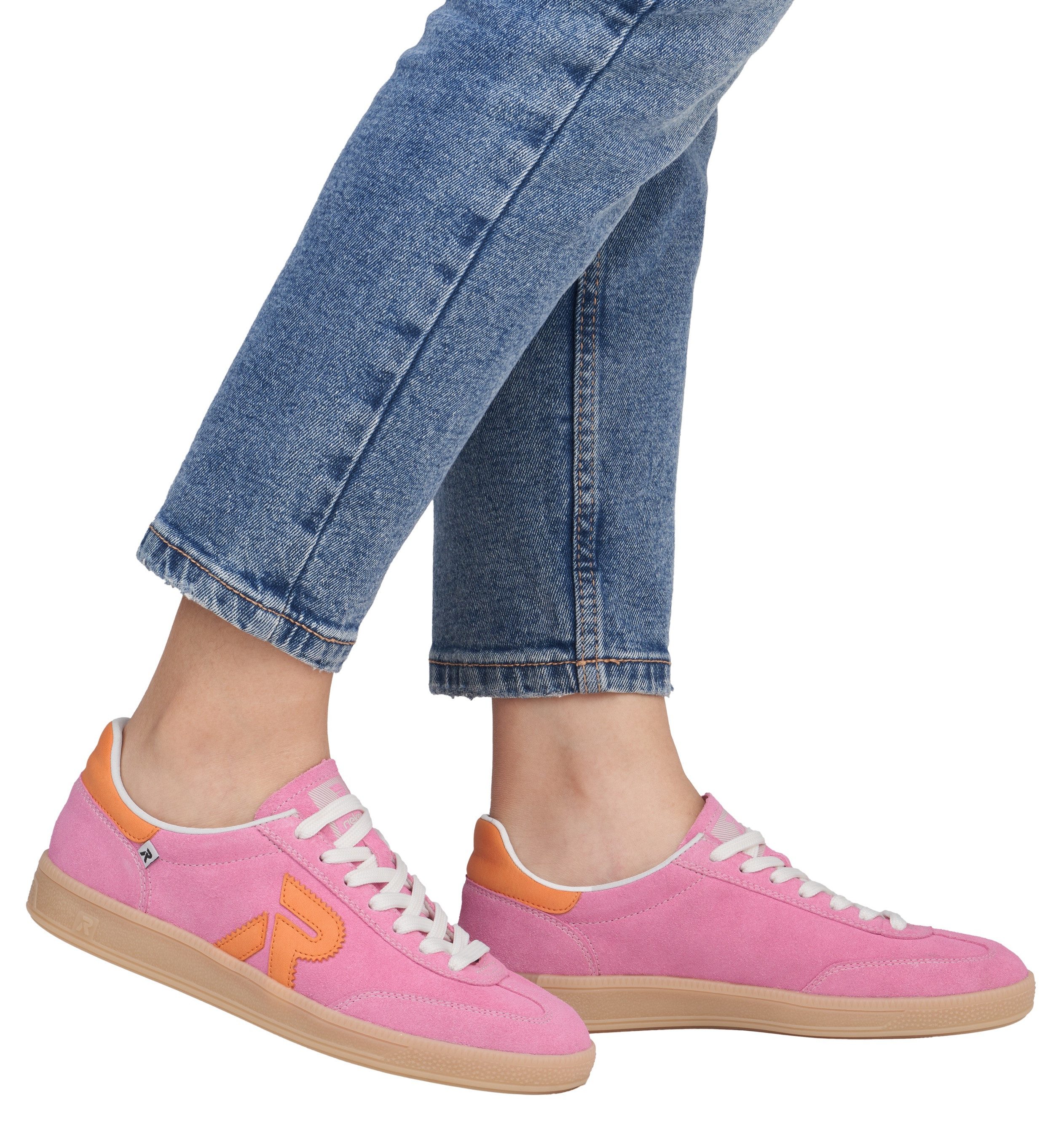 RIEKER Sport San Diego Swing2GO Sneaker, Retro-Sneaker, Freizeitschuh, Halb günstig online kaufen