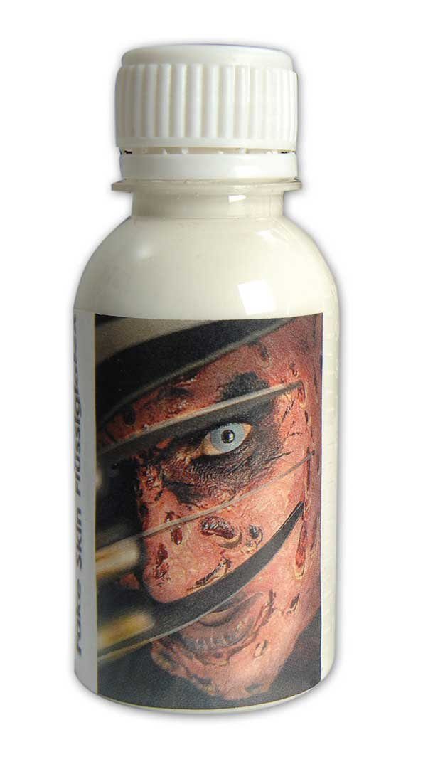 Zoelibat Make-up Flüssiges Latex. Falsche Haut. Farbe weiß. 100ml