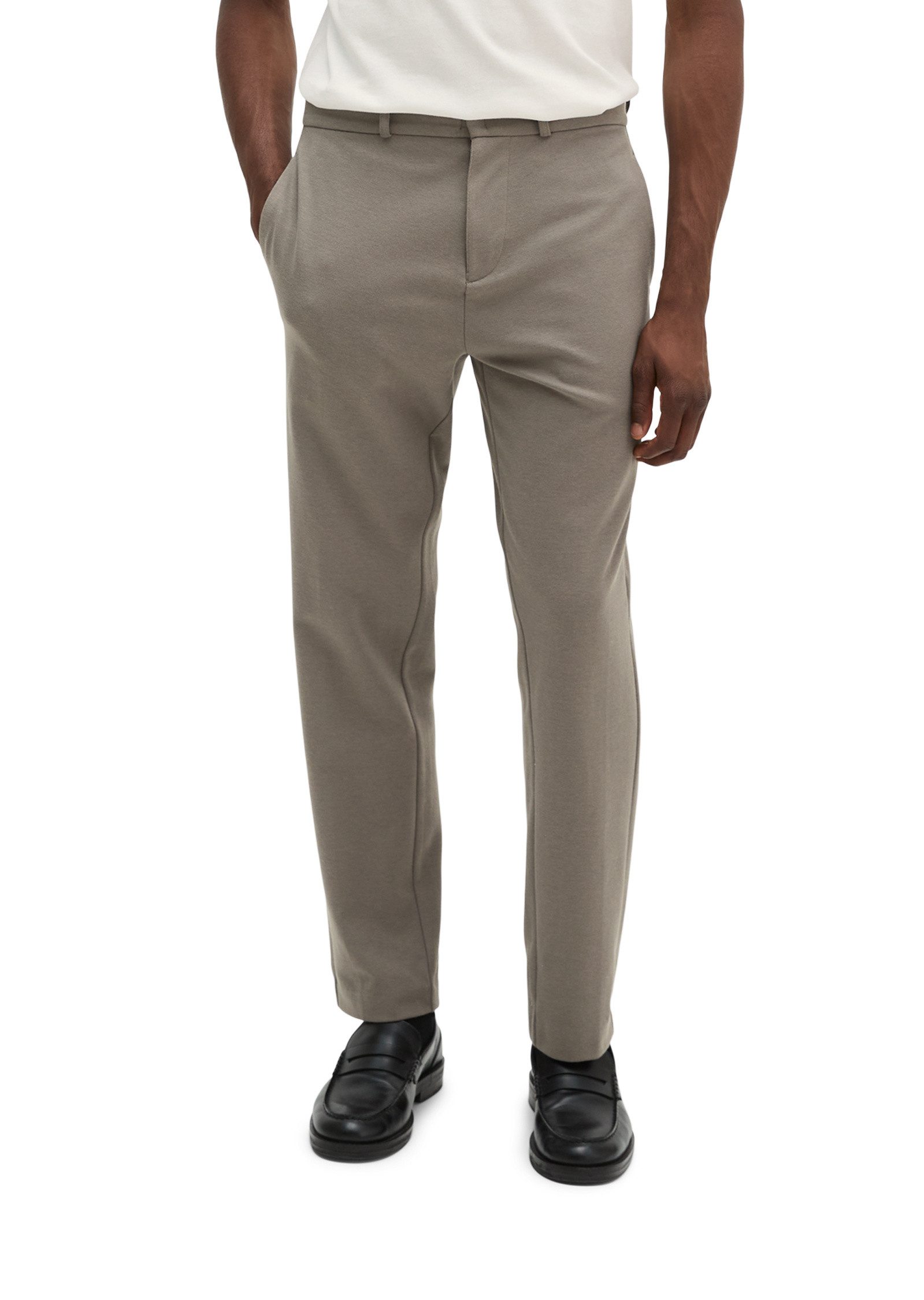 Marc O'Polo Jerseyhose aus weichem Bio-Baumwoll-Mix