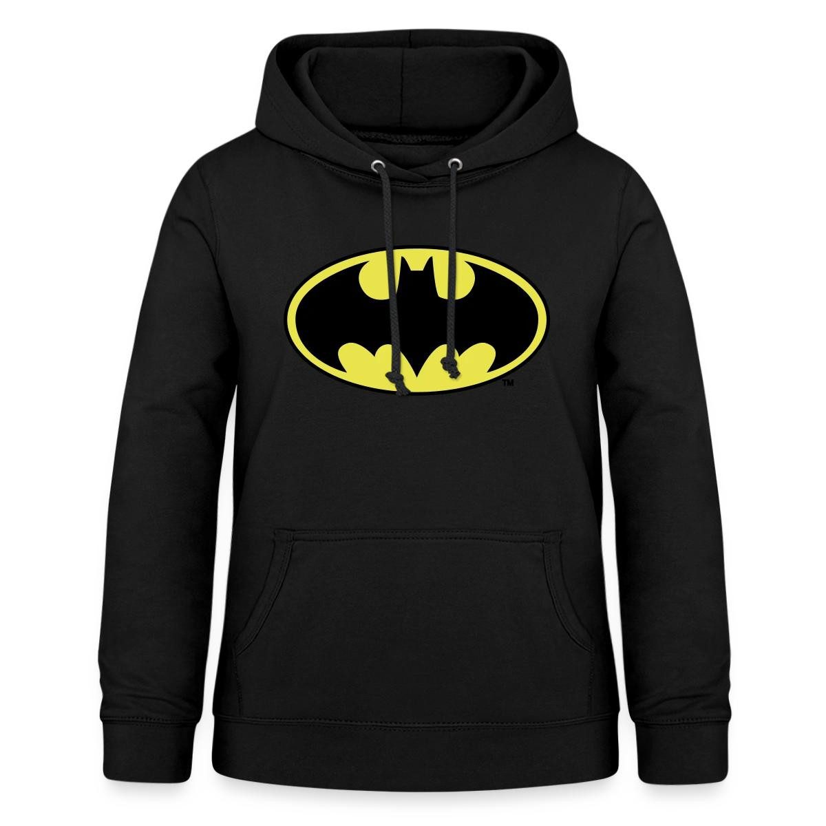 Spreadshirt Hoodie DC Comics Batman Original Logo Damen Hoodie (1-tlg)