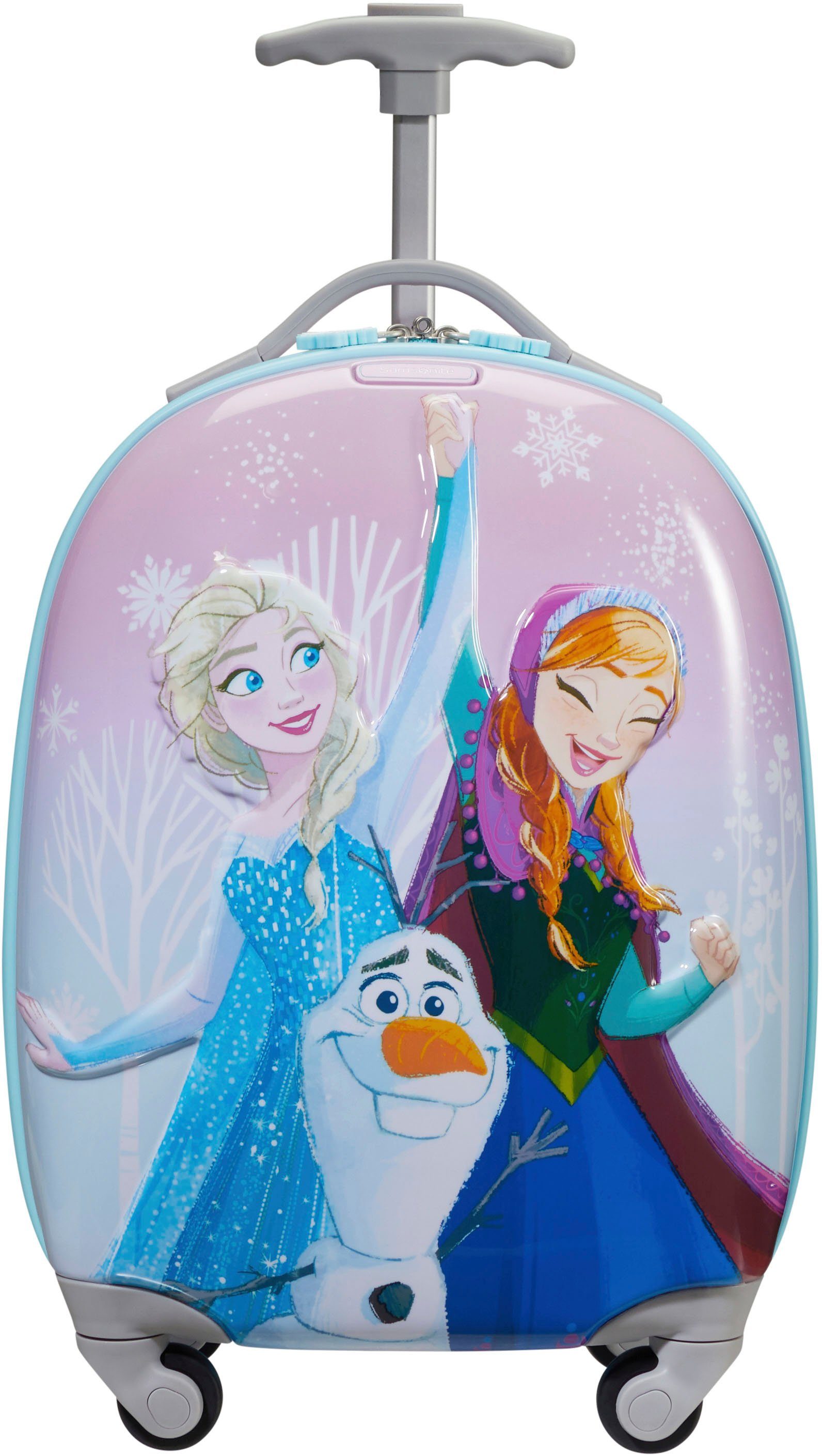 Disney Ultimate 46 Frozen, Material recyceltes 2.0, Kinderkoffer Samsonite enthält Rollen, 4 cm,