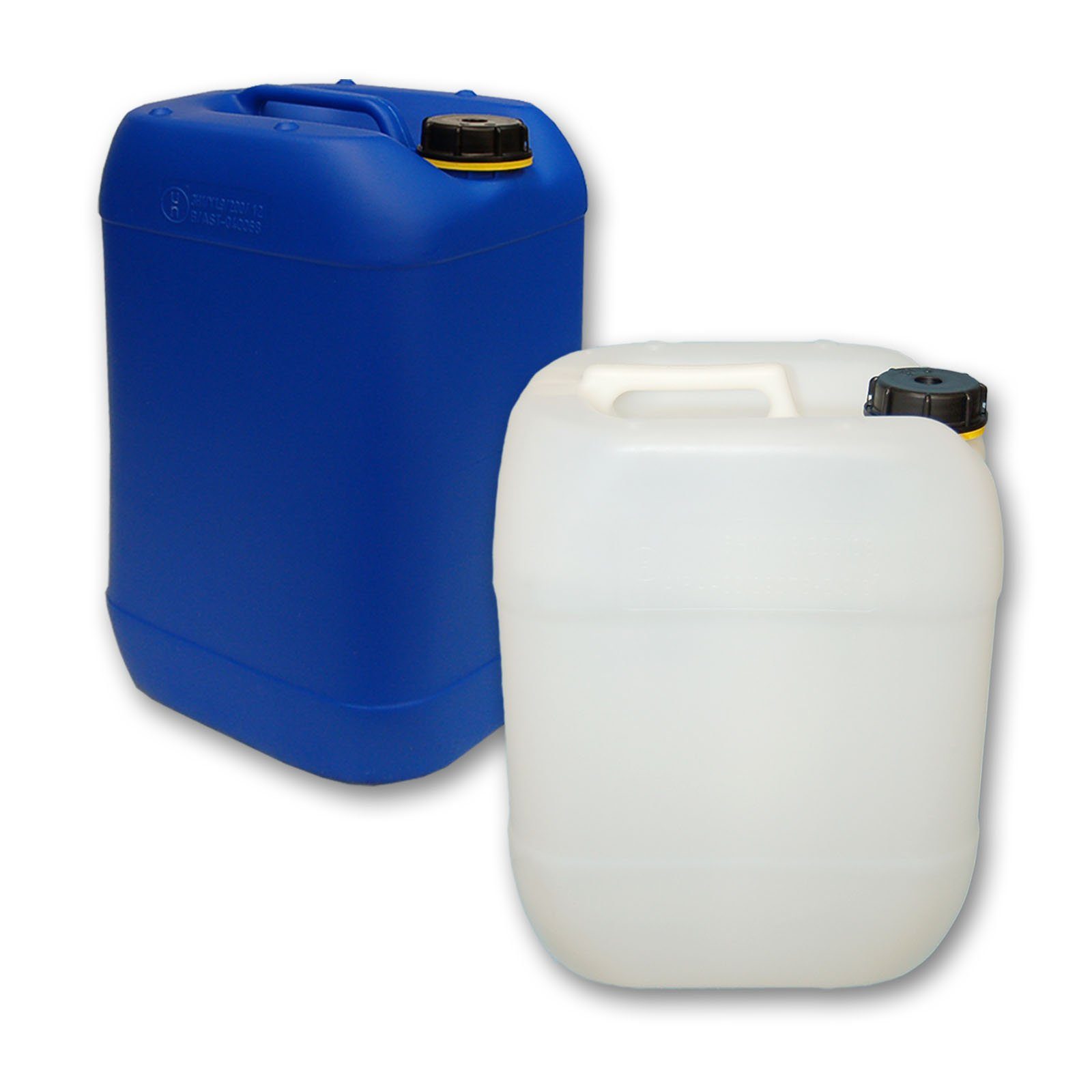 Plasteo Kanister Kanister 20 Liter inkl. Schraubverschluss, BPA-Frei, Lebensmittelecht