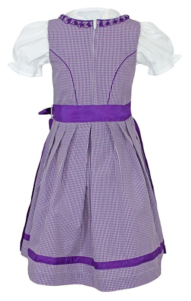 Kinderdirndl Aleya in beige im Krüger Dirndl Online Shop