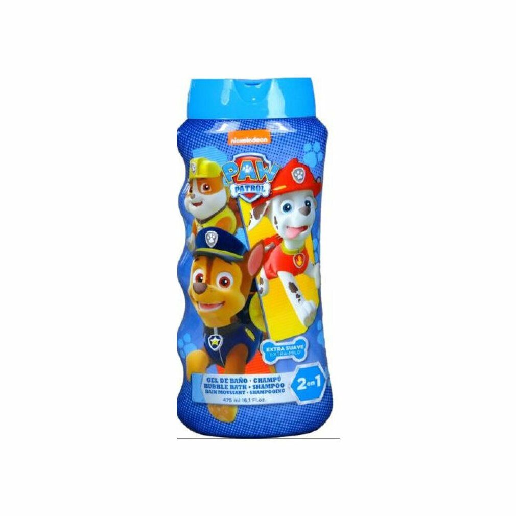 Cartoon Gesichts-Reinigungsschaum Patrol Gel Shampoo & Paw Shower Nickelodeon 475 ml