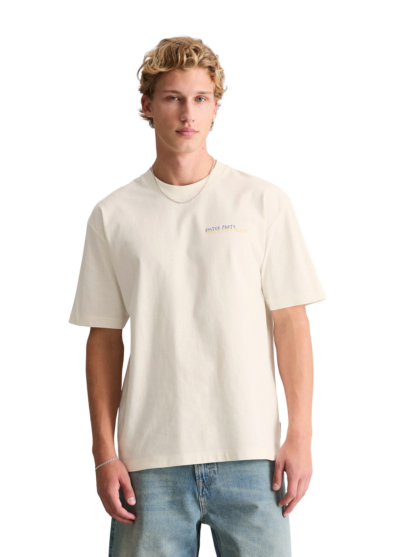 T-Shirt mit Rückenprint