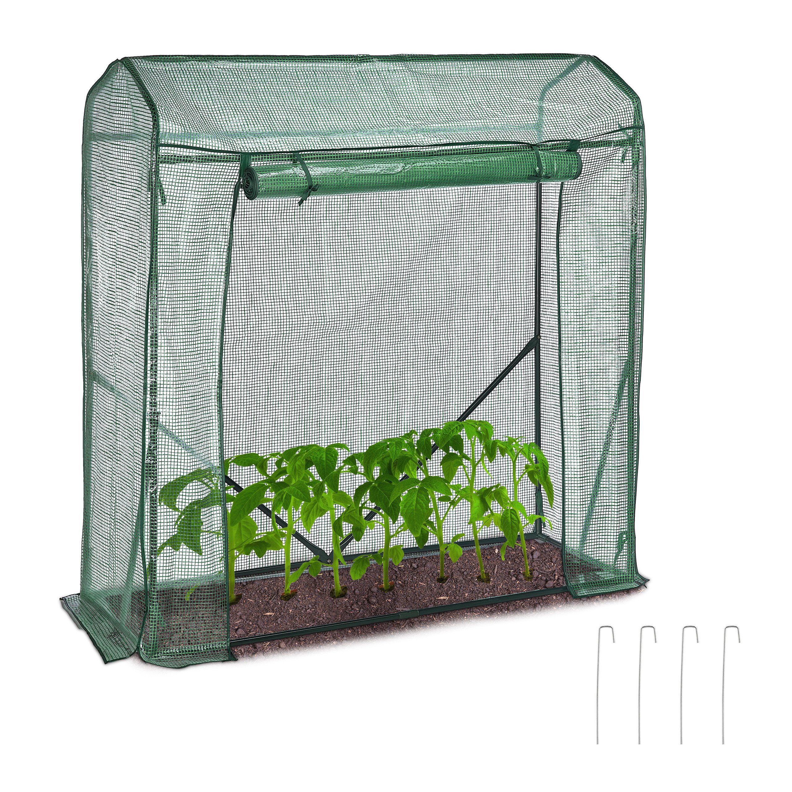 Foliengewächshaus Tomaten Gewächshaus mit PE-Folie