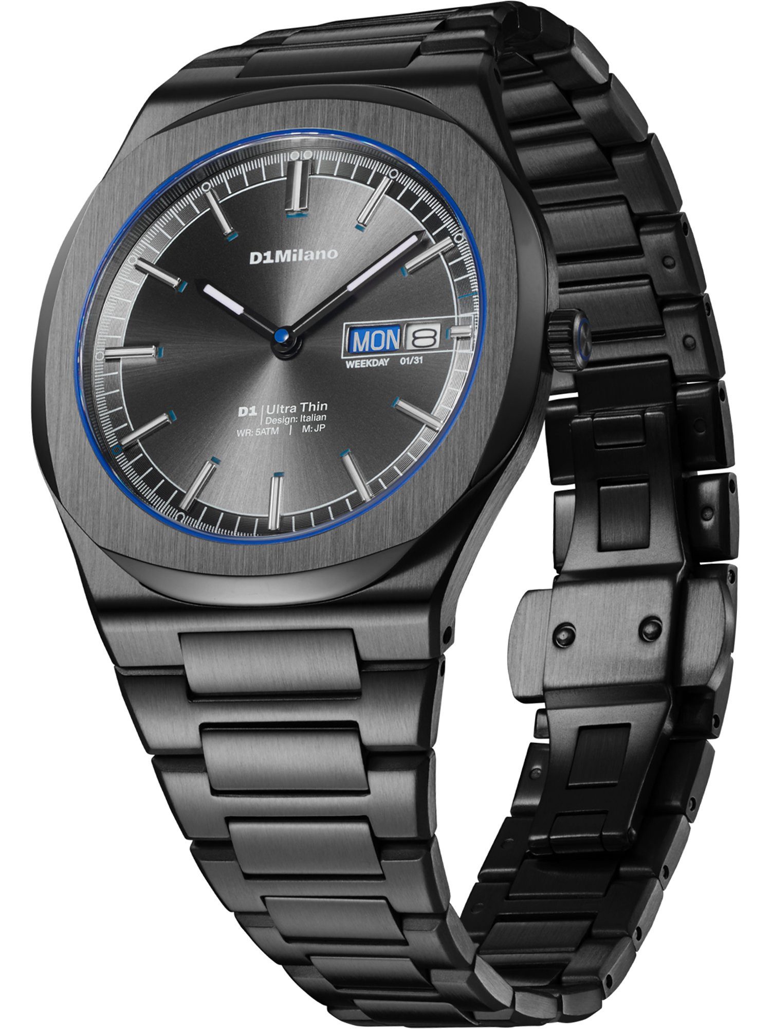 D1 Milano Quarzuhr D1 Milano Herren-Uhren Analog Quarz, Klassikuhr