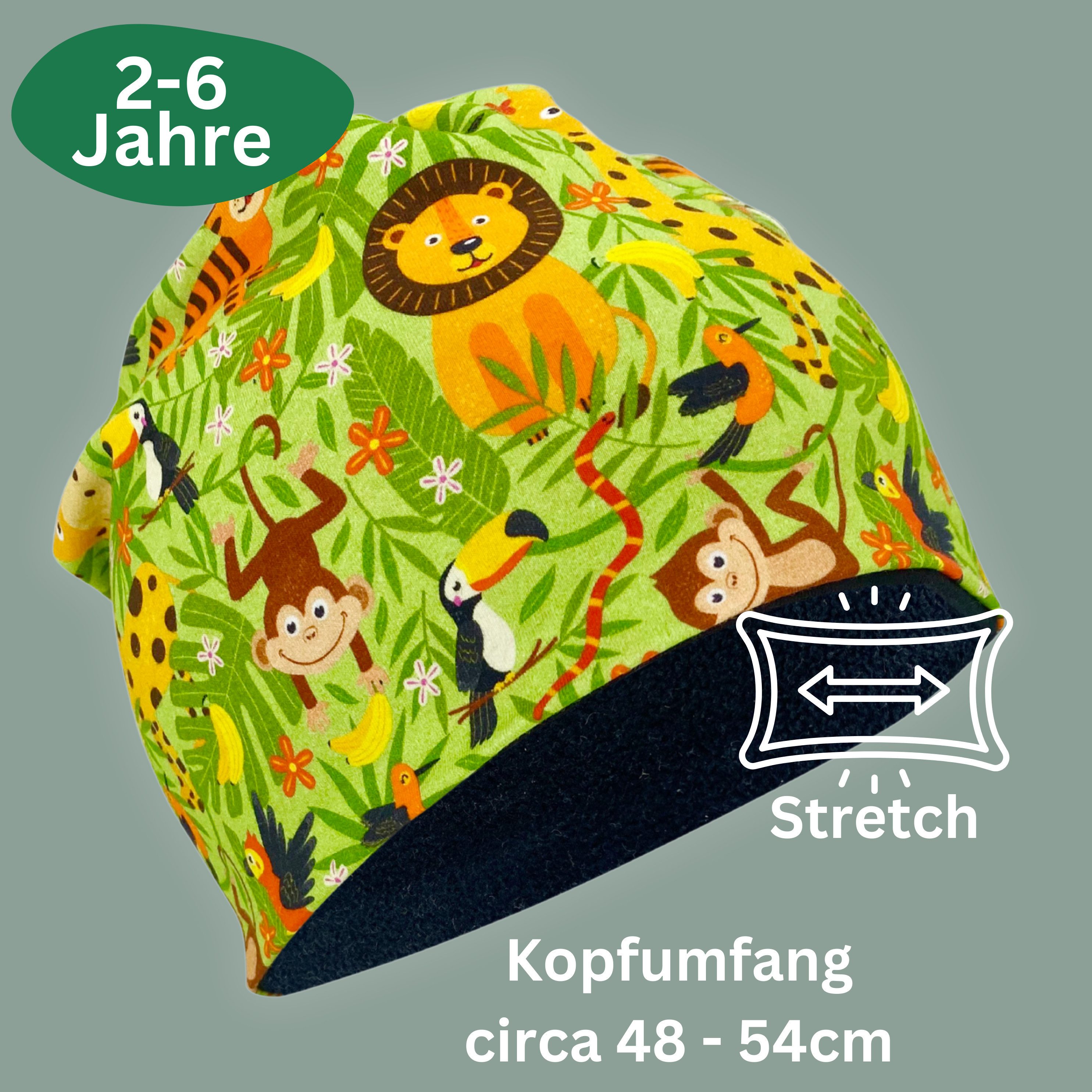 HECKBO Beanie HECKBO Kinder Mädchen Jungen Beanie Mütze & Loop-Schal Set – Bild 2 von 5