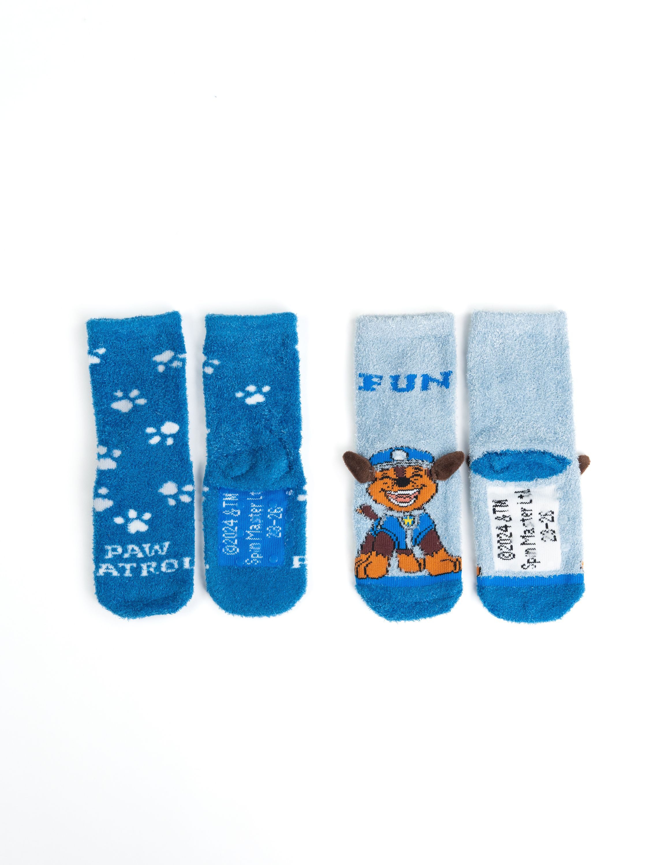 United Labels® Socken Paw Patrol 3D ABS Kuschelsocken Stoppersocken Socken (2er Pack)