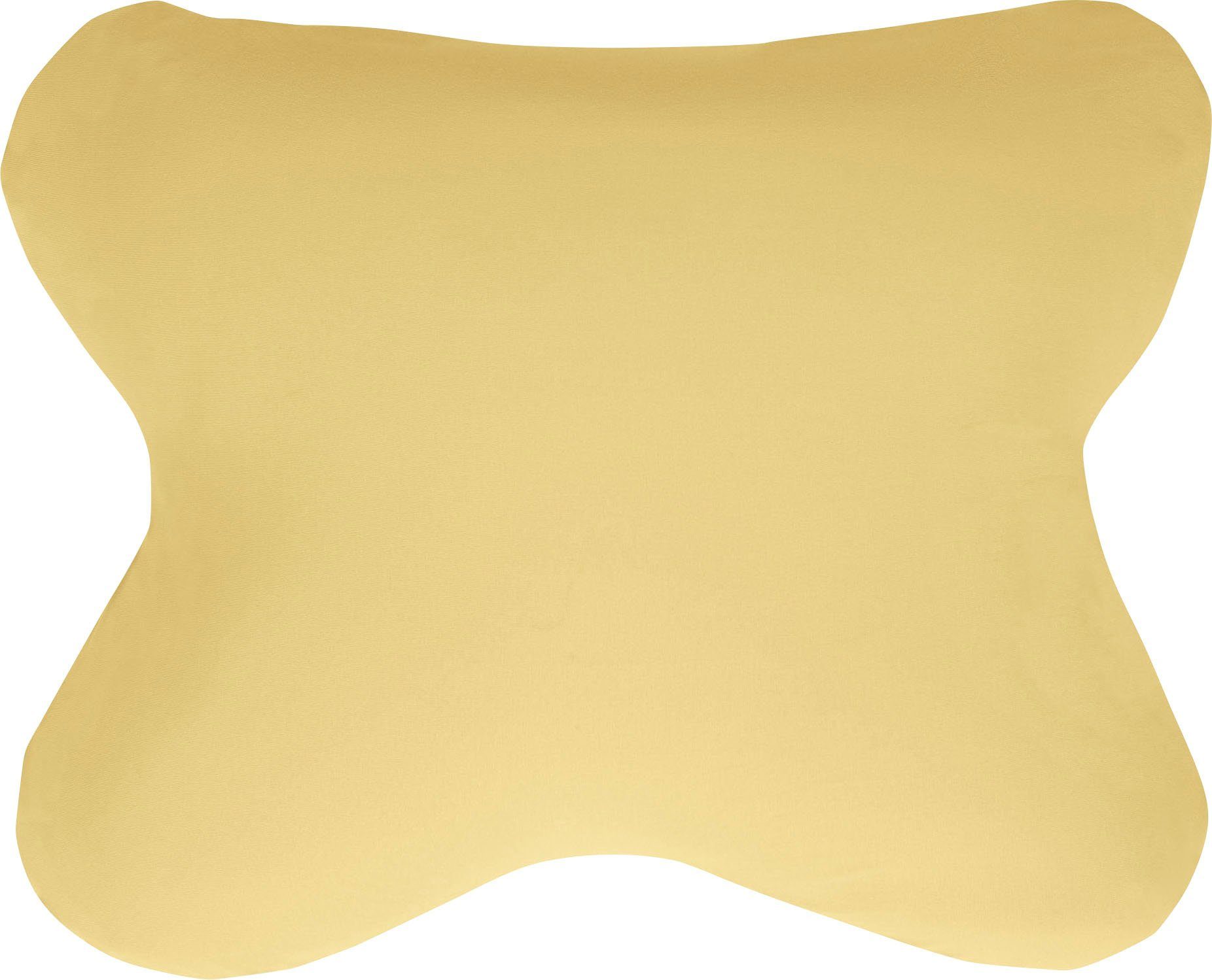 Kissenhülle für Kneer Stützkissen, Kissenbezug Reißverschluss Kissenbezug mit Ombracio Stück), Edel-Zwirn-Jersey, (1 flexible