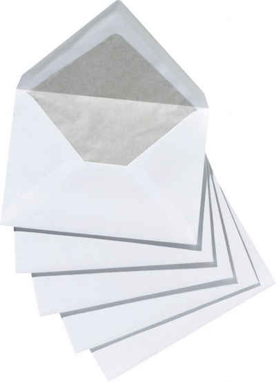 Herlitz Collegeblock herlitz Briefumschlag weiß 25 Stück