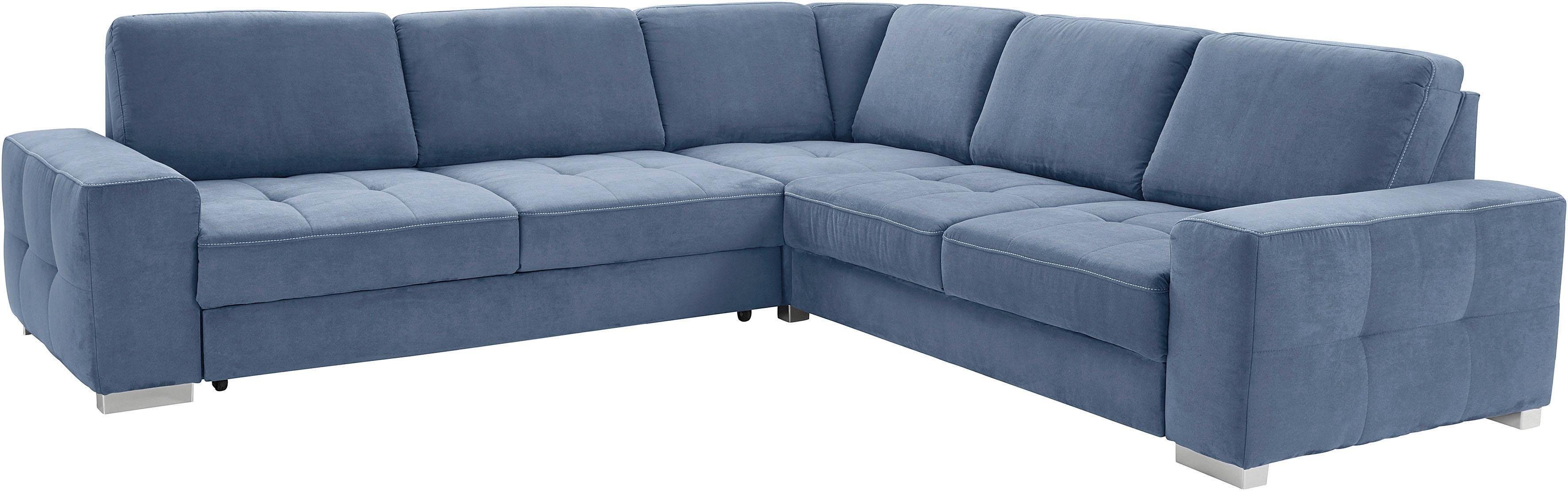 sit&more Ecksofa Santorini L-Form, mit Federkern günstig online kaufen