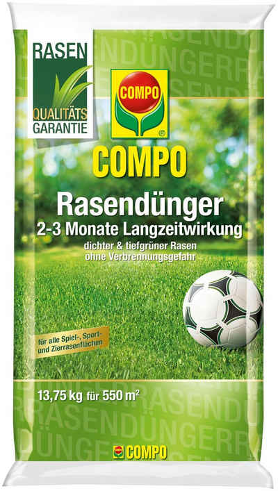 Compo Rasen-Langzeitdünger, 13,75 kg, für 550 m²