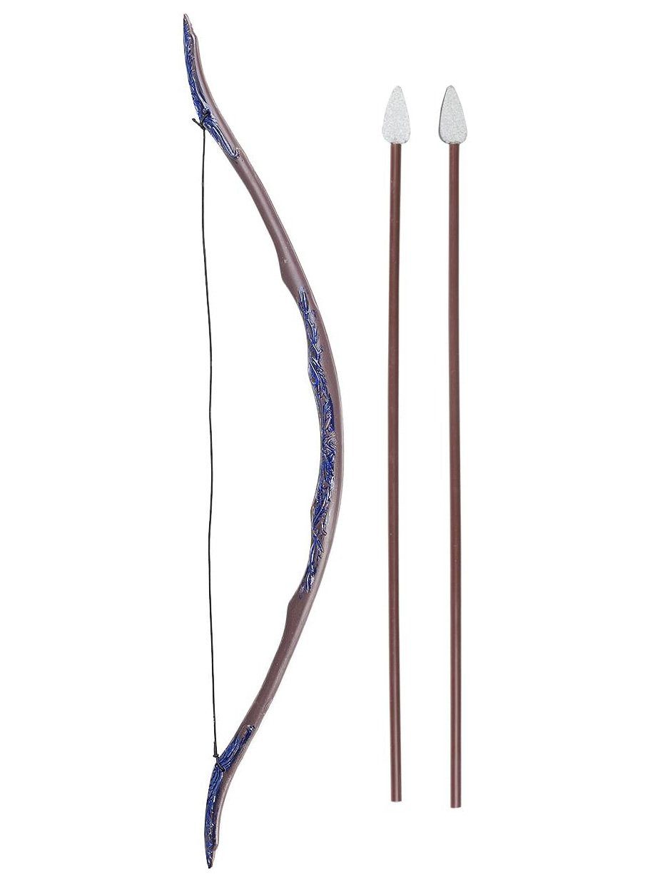 Funidelia Kostüm Elben Pfeil und Bogen Set, Bogenschießen für Elben und Edelmänner