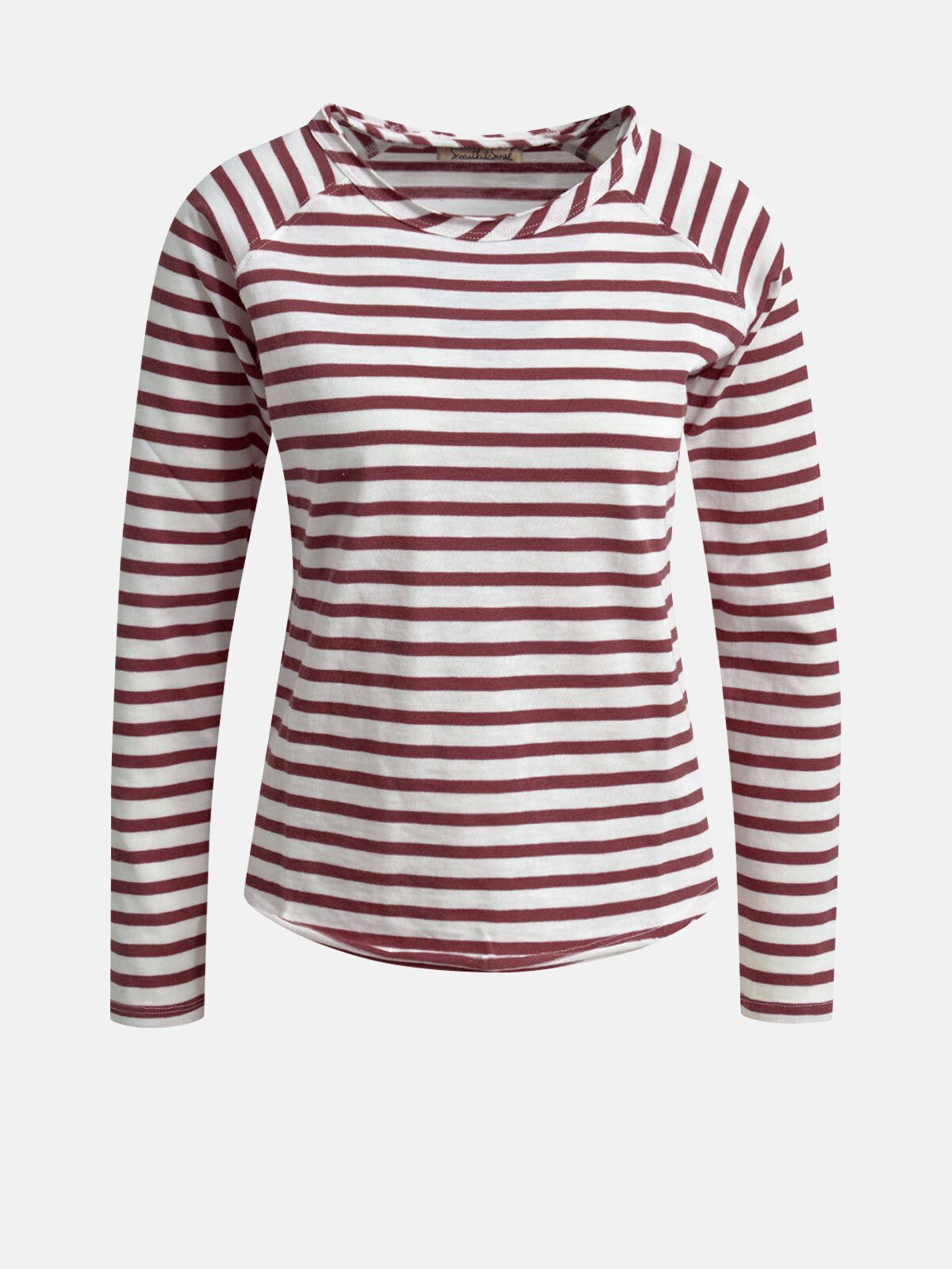 Smith & Soul Rundhalsshirt aus Baumwolle günstig online kaufen