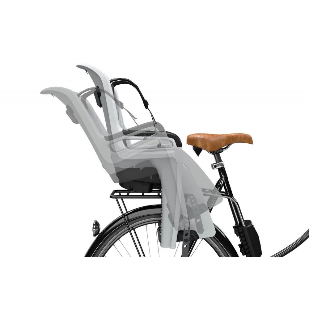 Thule Fahrradkindersitz Ride Along 2 Kindersitz Fahrrad hinten Rahmenmontage grau