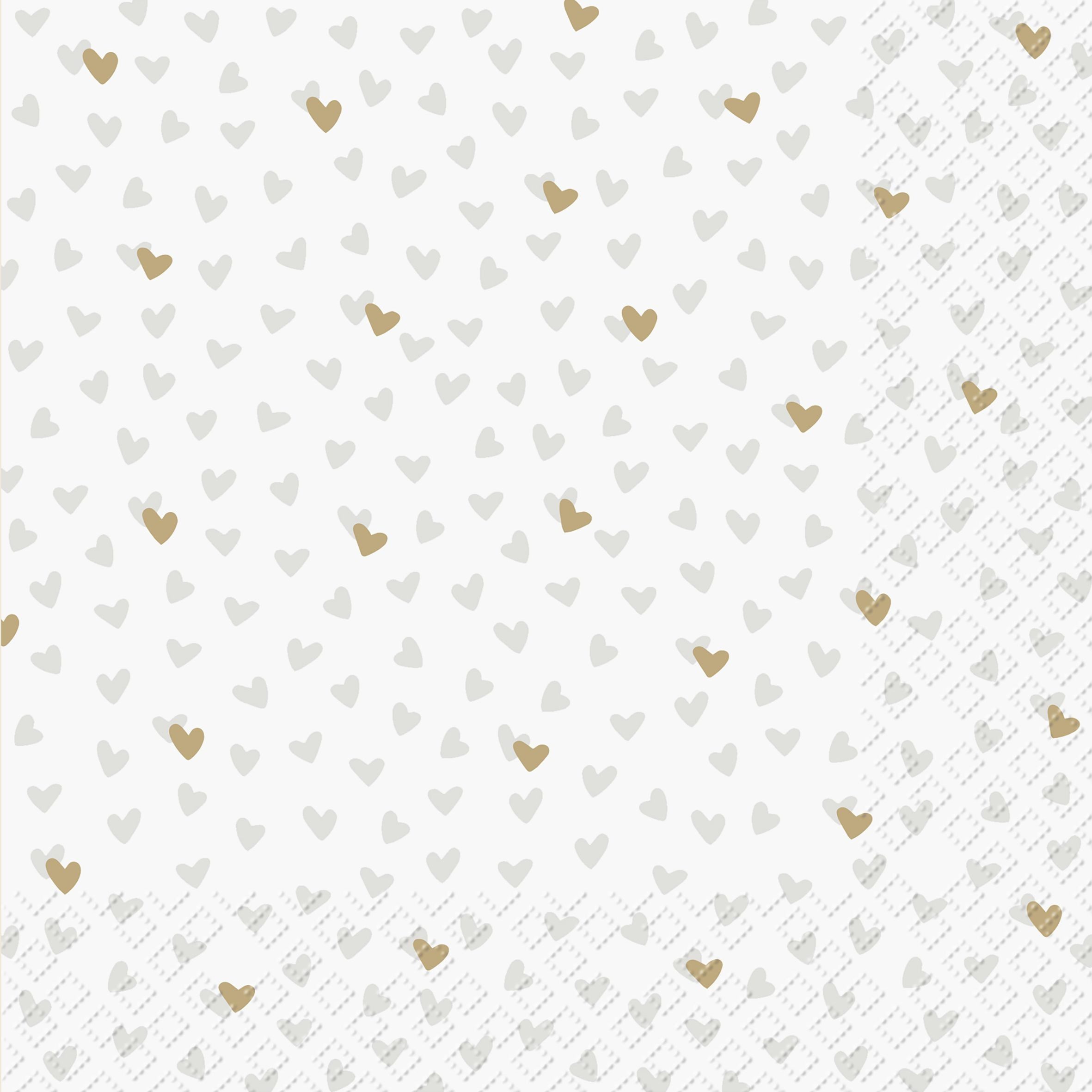 stewo Geschirr-Set Servietten 33x33cm VE=20 Stück Lovelyn grau hell FSC