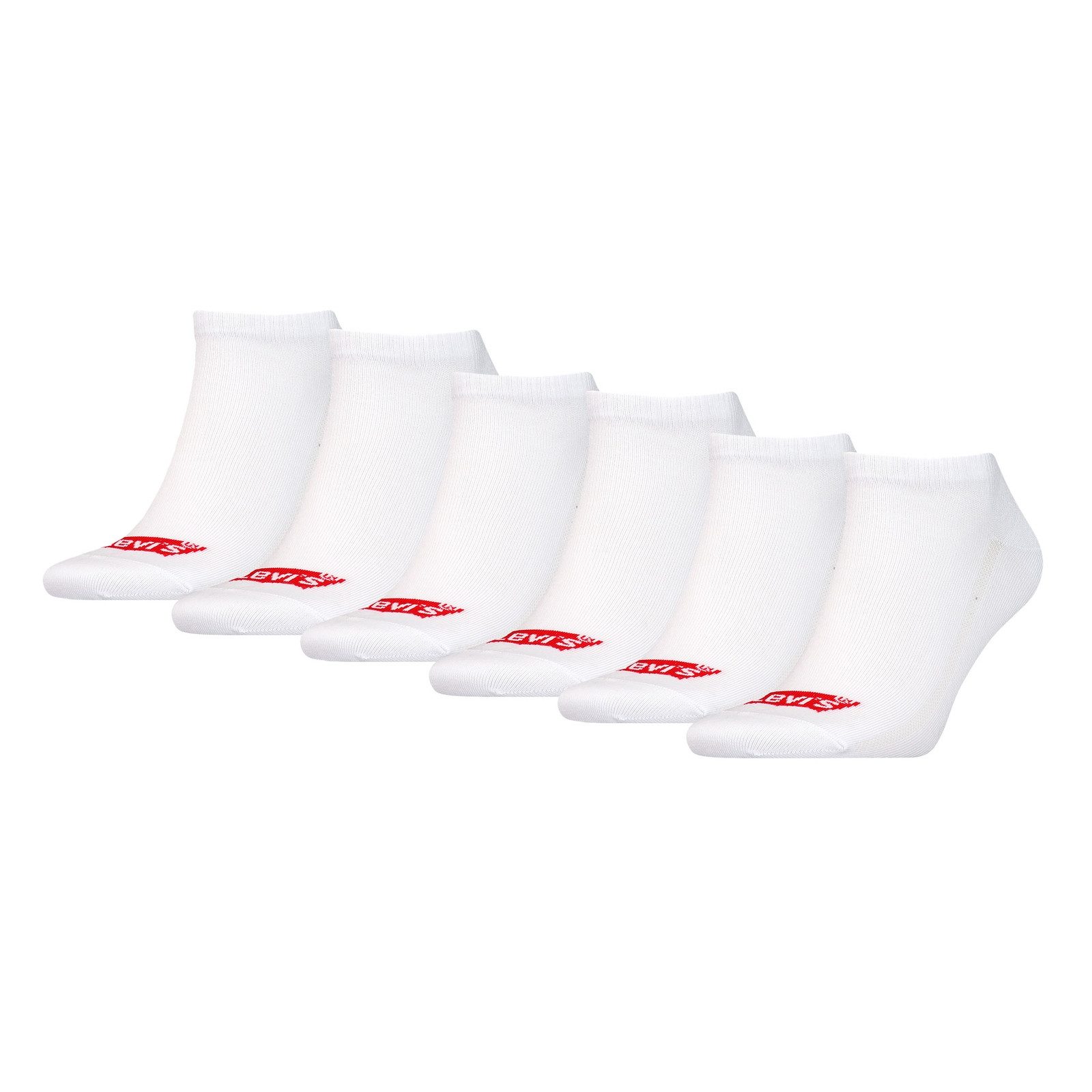 Levi's® Sneakersocken Low Cut Logo Socken (3-Paar) mit Logo auf den Zehen