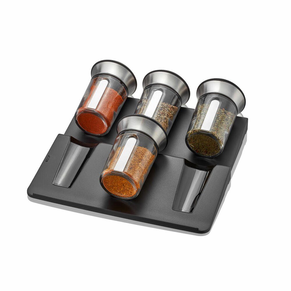 GEFU Menage Streuer-Organizer X-Plosion, für 3 Kräuterstreuer