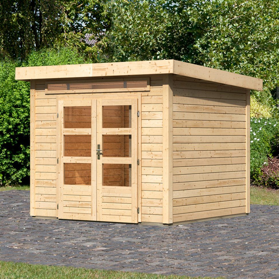 Karibu Gartenhaus Ammersee 3, BxT: 276x279 cm