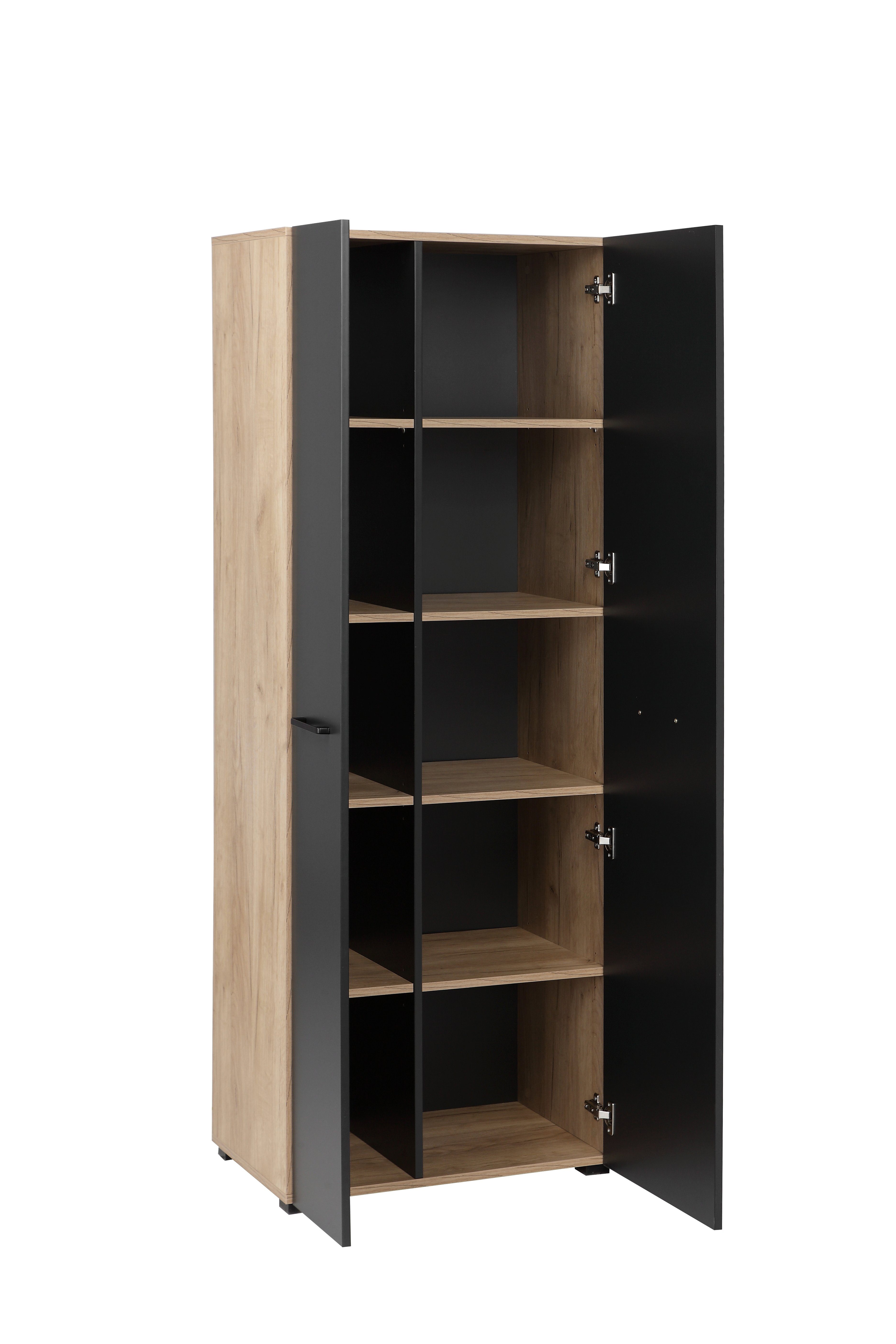 OTTO home Aktenschrank Moid Höhe 174,5 cm, moderner Mehrzweckschrank mit Türen – Bild 4 von 5