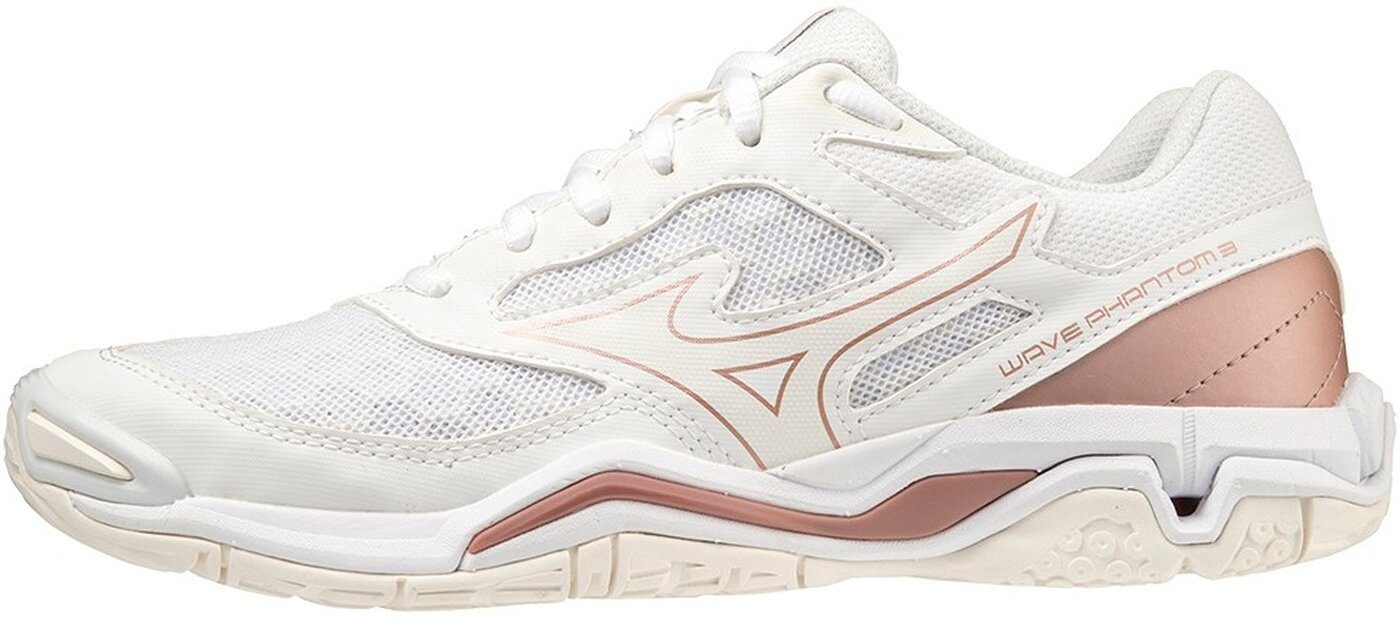 White/Rose/Snow Mizuno 36 3 PHANTOM Handballschuh White WAVE