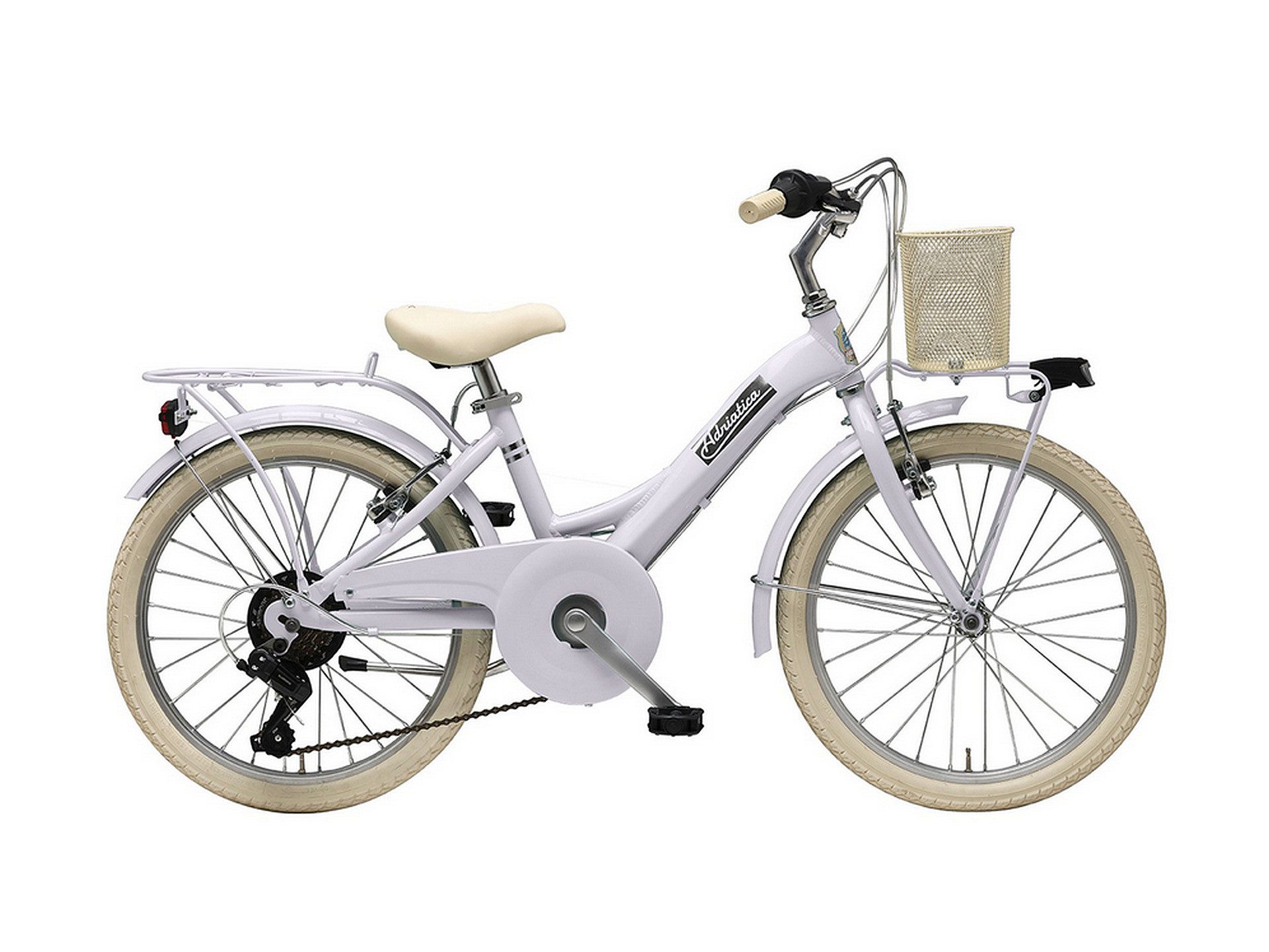 Adriatica Cityrad PANDA 20 Zoll, 6 Gang Shimano, Kettenschaltung, Cityfahrrad PANDA 20 Zoll