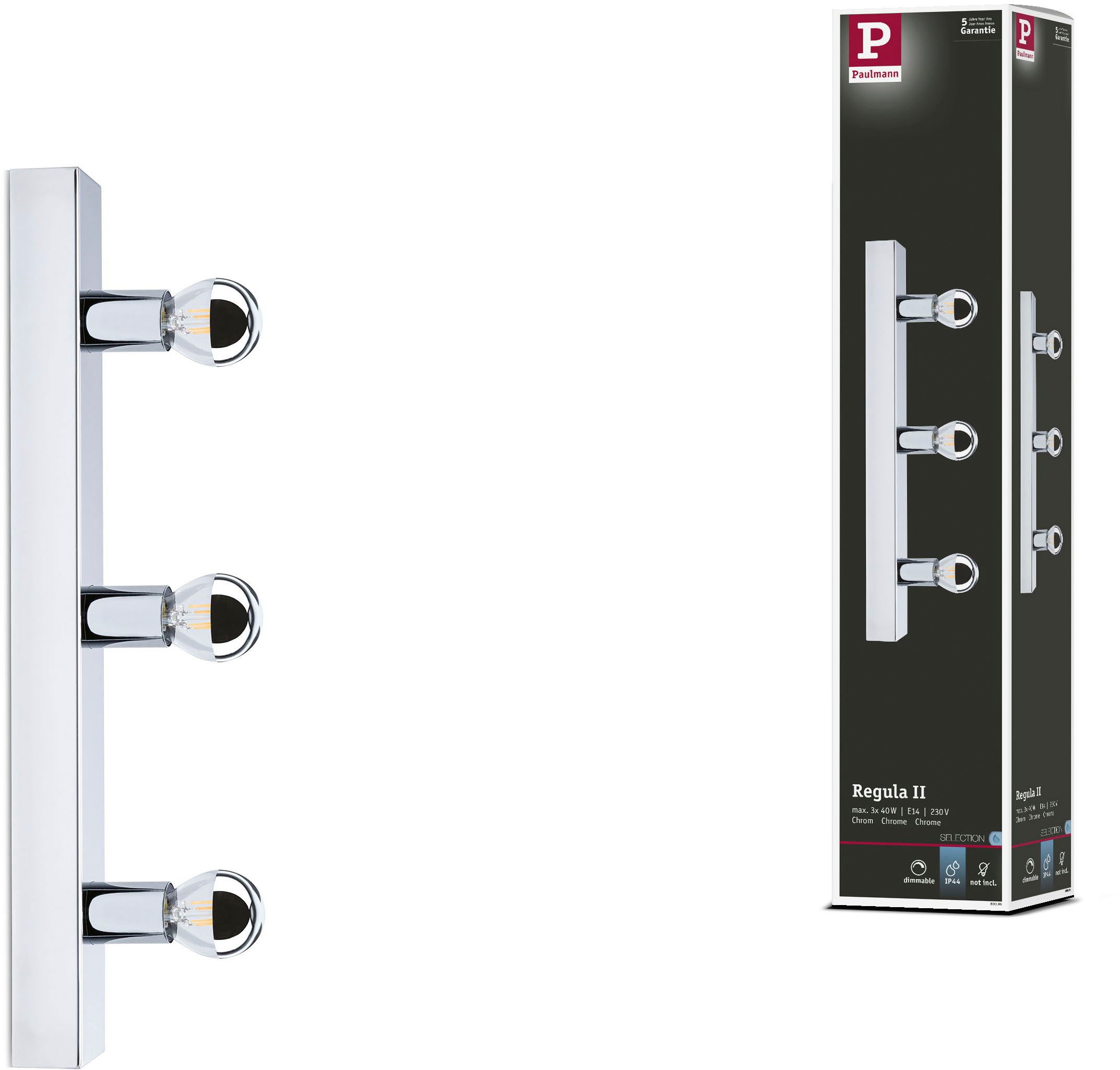 Paulmann Spiegelleuchte Spiegelleuchte IP44 E14 230V günstig online kaufen