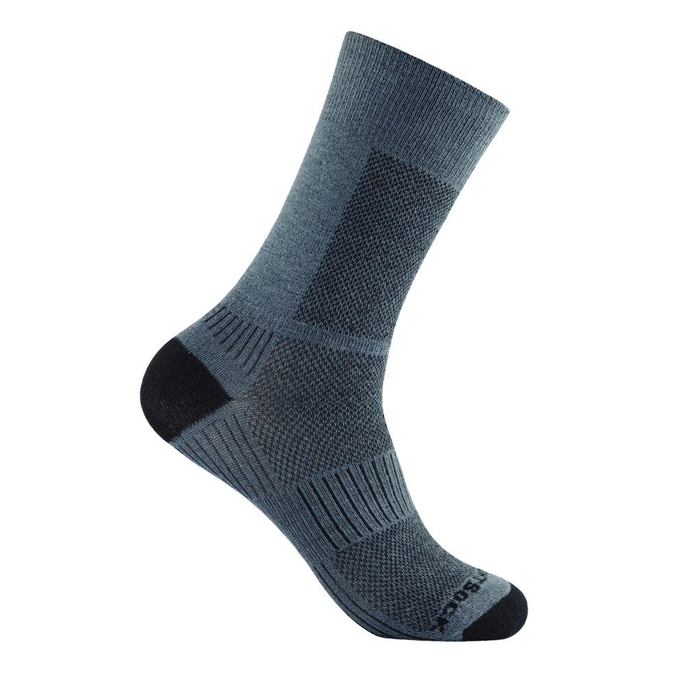 Sportsocken Crew Coolmesh II (dünn, atmungsaktiv, bequem) grau - 1 Paar