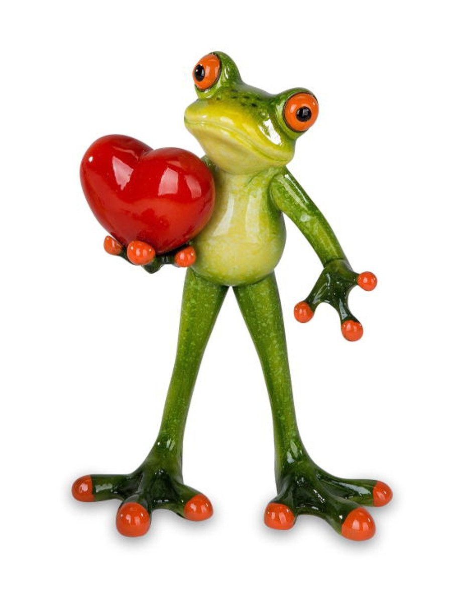 formano Dekofigur Frosch mit Herz stehend günstig online kaufen