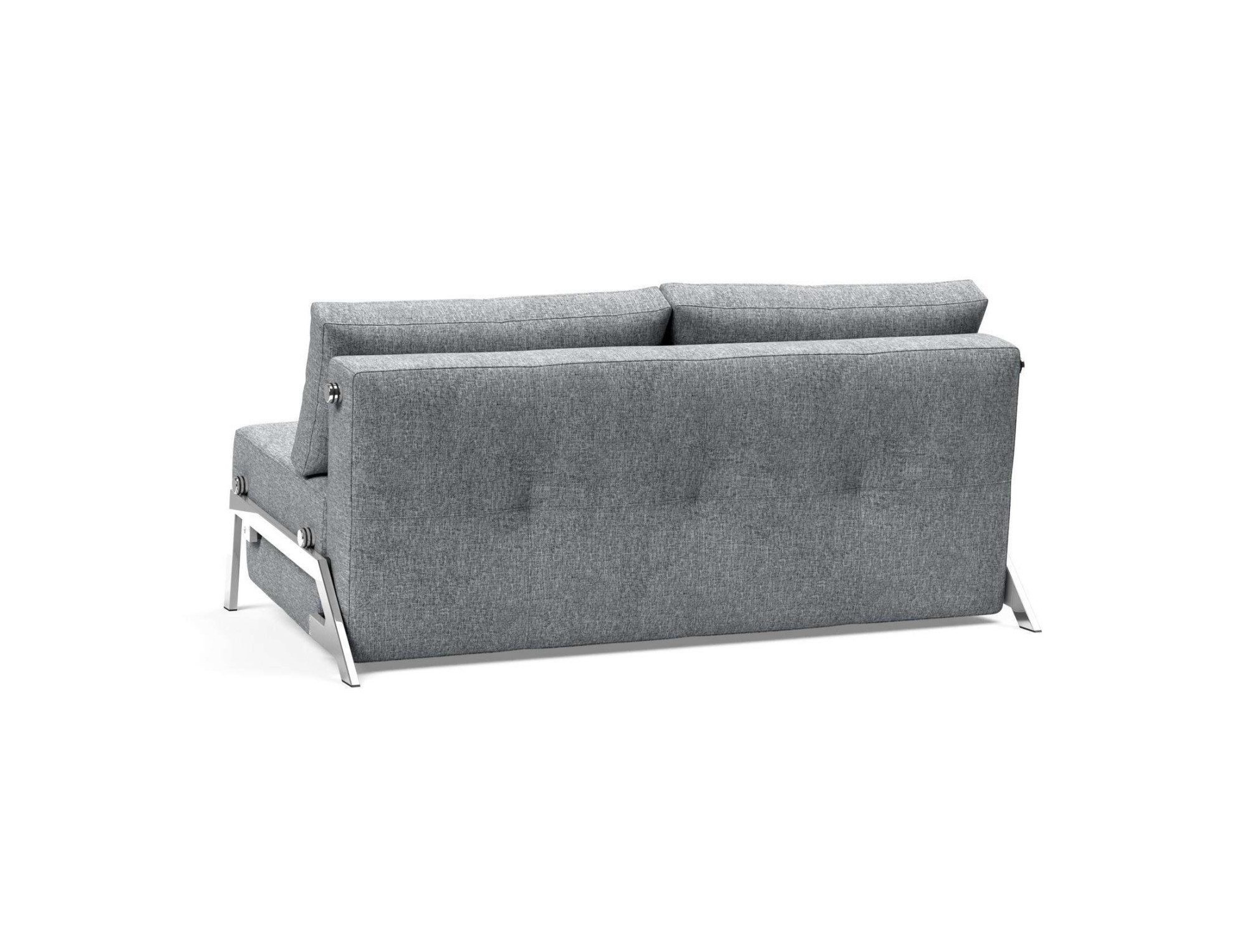 INNOVATION LIVING ™ Schlafsofa Cubed Klappsofa, hochwertige Schlaffunktion, Design und extra Komfort, Frontauszug, sehr platzsparend, abgewinkelt Sitzen, waagerecht liegen