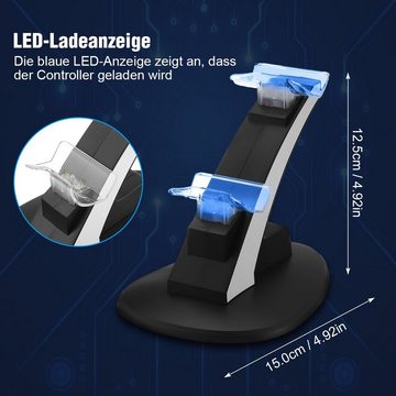 ombar Dual-USB-Ladestation für PS5 PlayStation-Ladegeräte Controller-Ladestation (1-tlg)