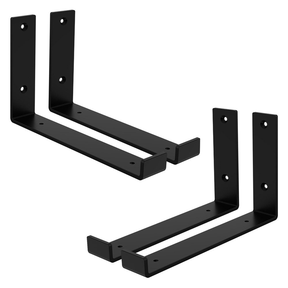ML-DESIGN Wandregalhalter Regalhalterung L-Form aus Metall, günstig online kaufen
