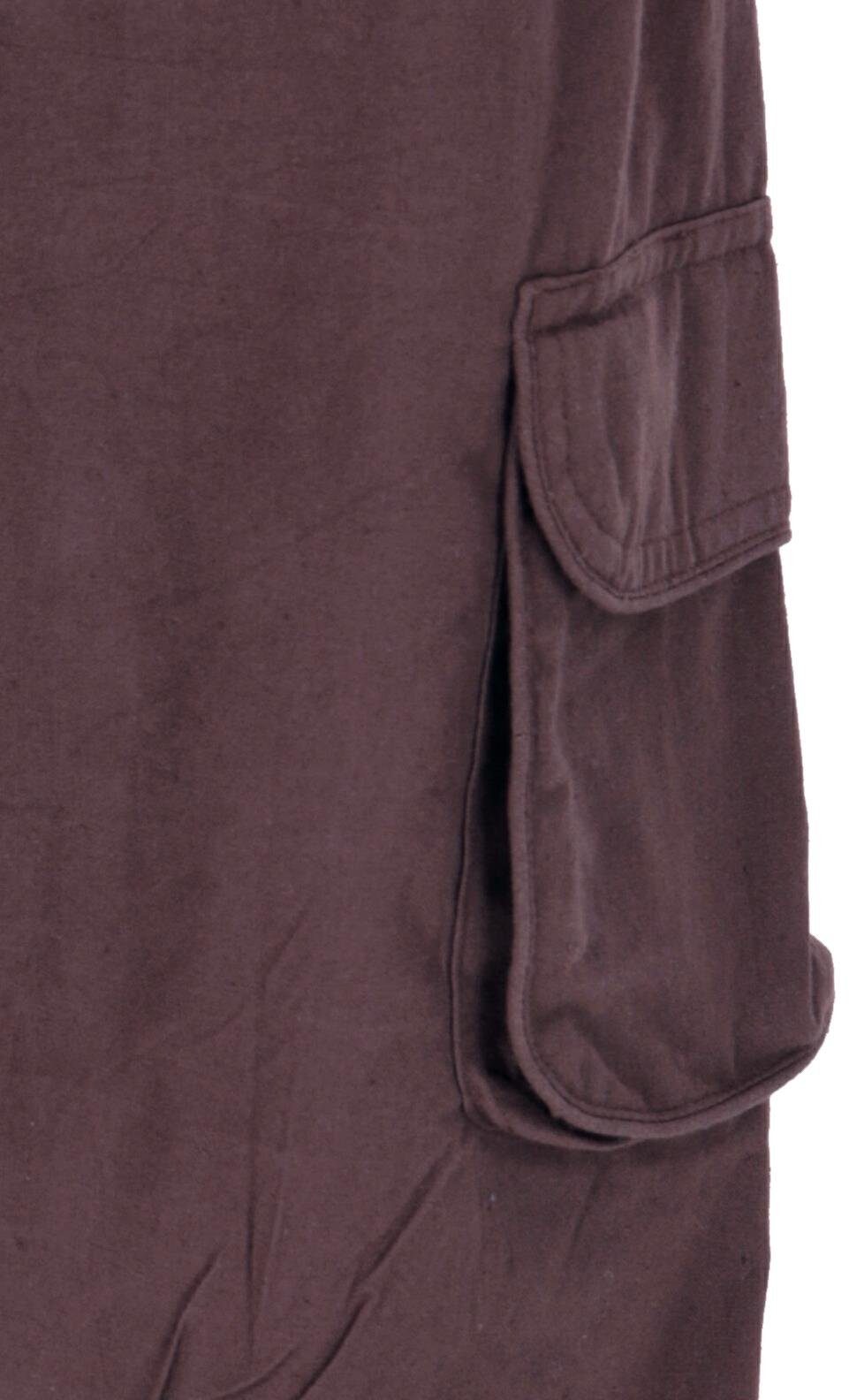 Guru-Shop Herren Relaxhose Style Hose, Bekleidung, Yoga alternative dunkelbraun Ethno Goahose, Freizeithose.. bequeme