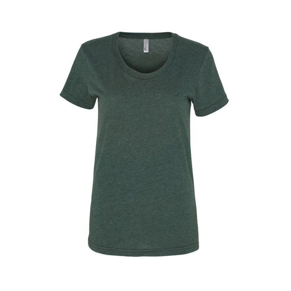 American Apparel T-Shirt Damen Small S Kurzarm Bluse Heather