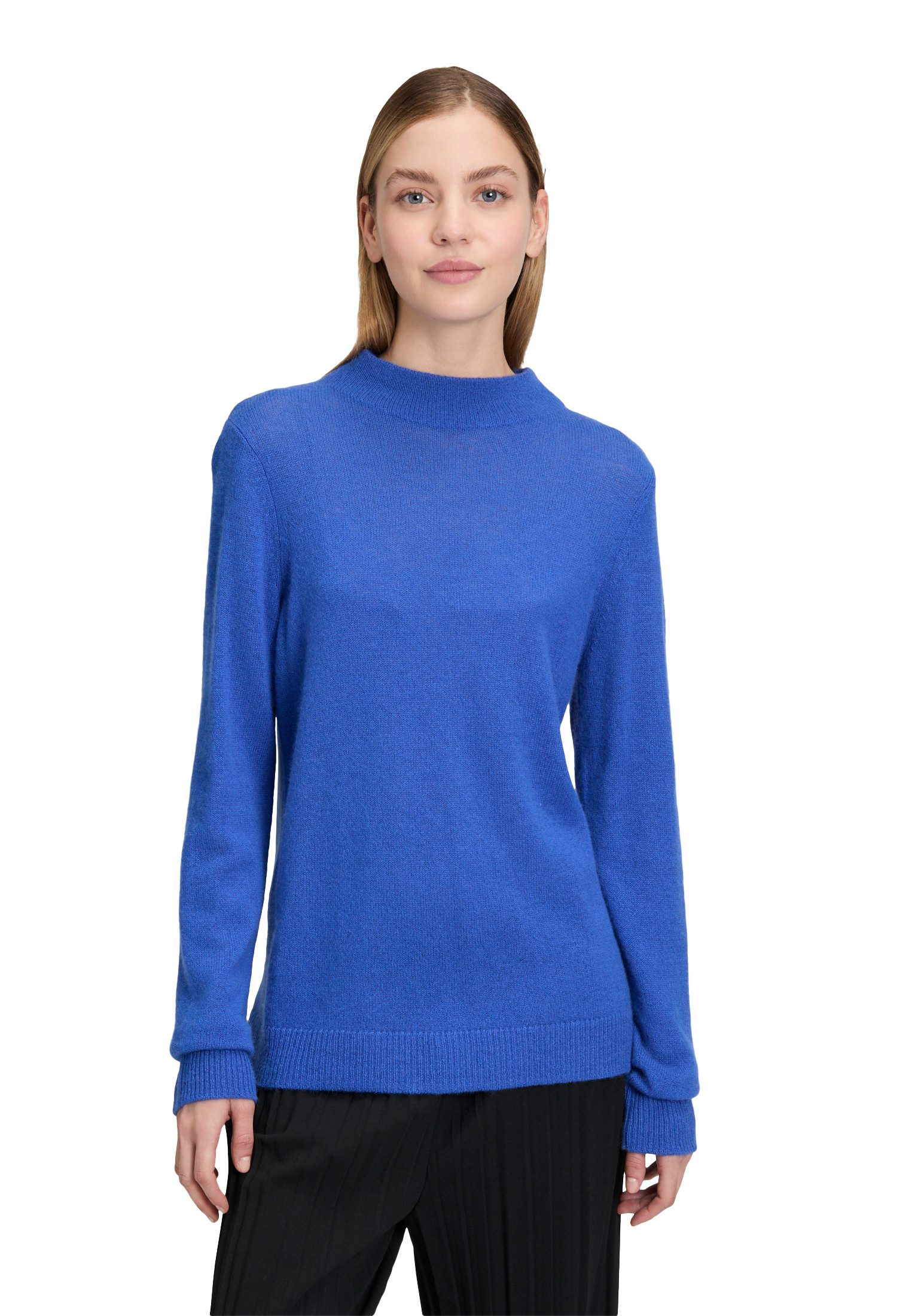 Betty Barclay Strickpullover Damen Kaschmir-Pullover mit Stehkragen (1-tlg) günstig online kaufen