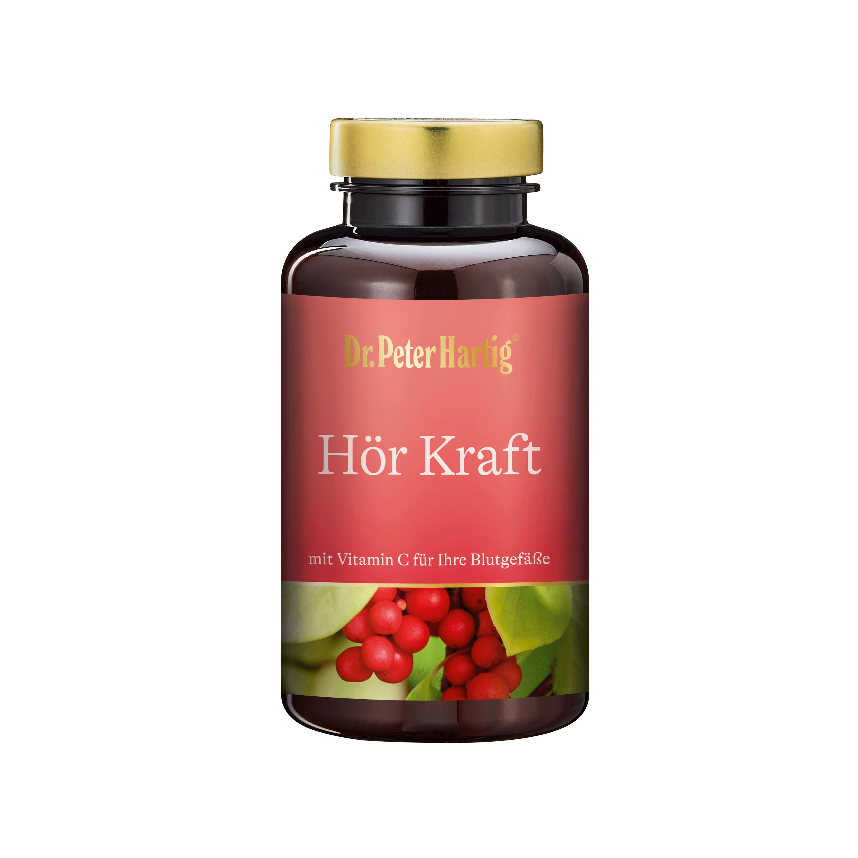 Hör Kraft, unterstützt das Gehör, L-Arginin, Vitamin C, vegan Kapseln
