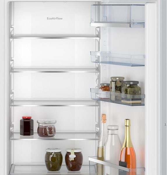 NEFF Einbaukühlschrank KI1412FE0, 122,5 cm hoch, 56 cm breit, Fresh Safe: Schublade für flexible Lagerung von Obst & Gemüse