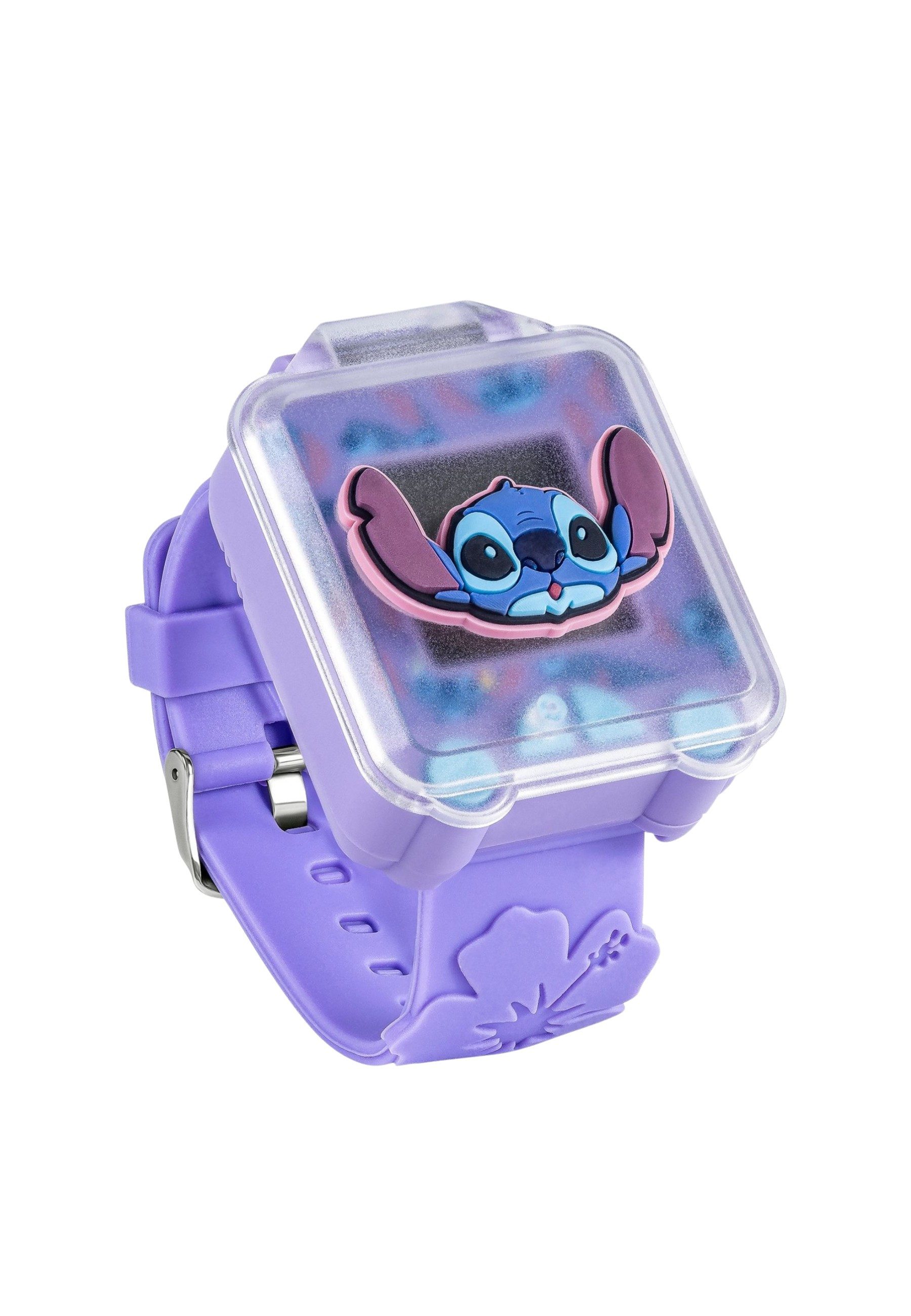 Disney Armband Stitch Lern-Uhr mit Lila Armband (Set)