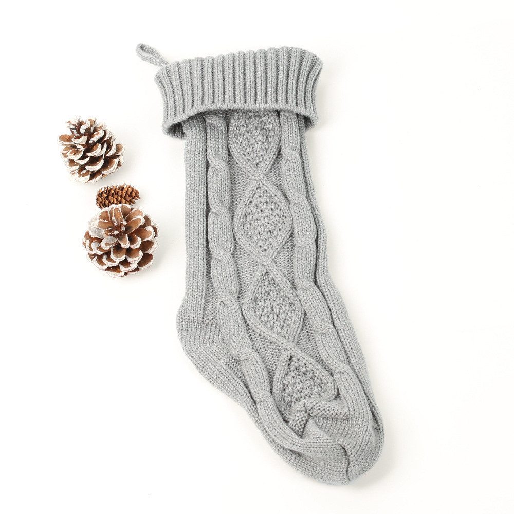 Coonoor Dekohänger 48cm Weihnachtsstrumpfe,Gestrickte Weihnachtssocken Kami günstig online kaufen