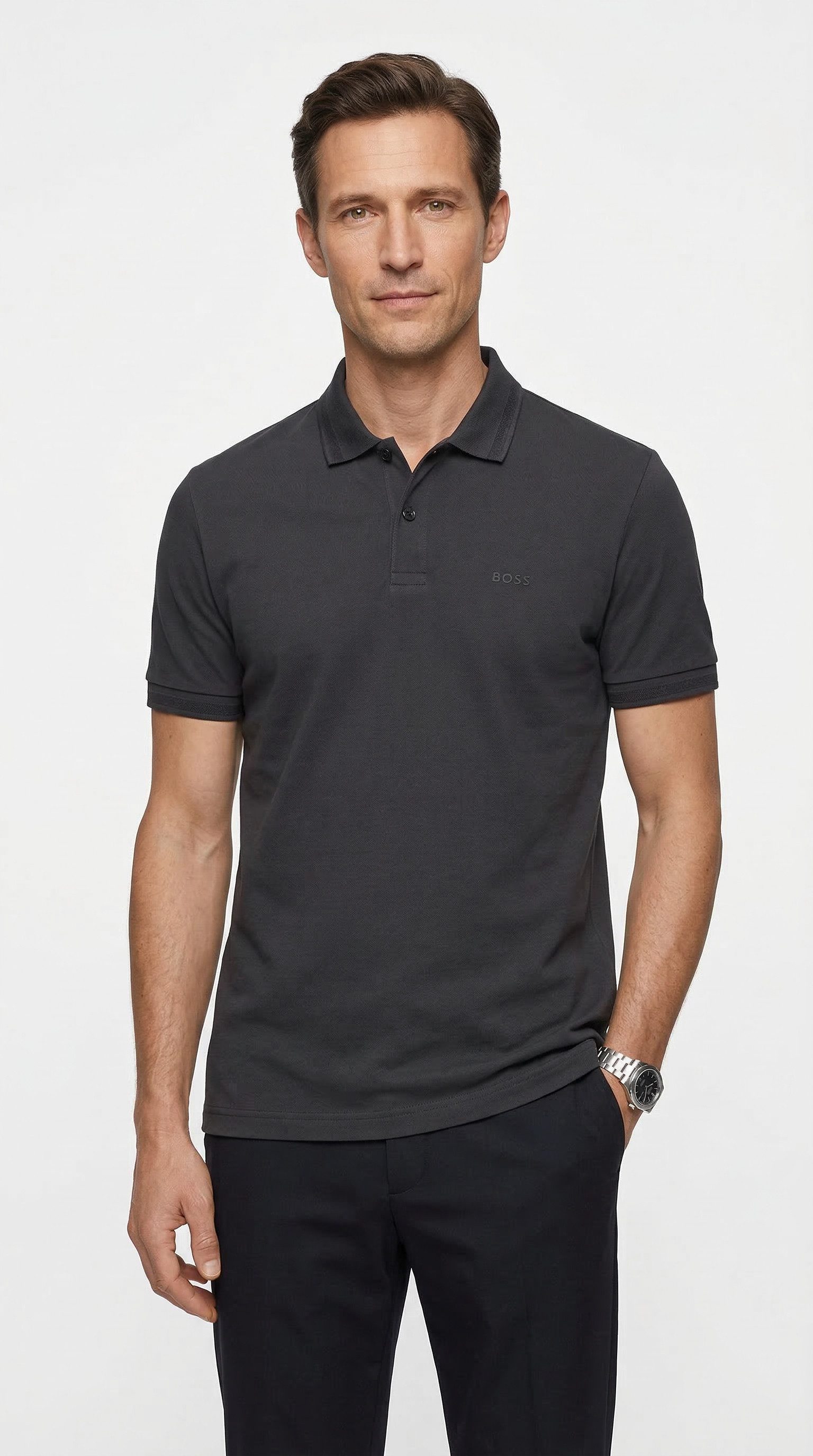 BOSS GREEN Poloshirt Pio mit Polokragen günstig online kaufen