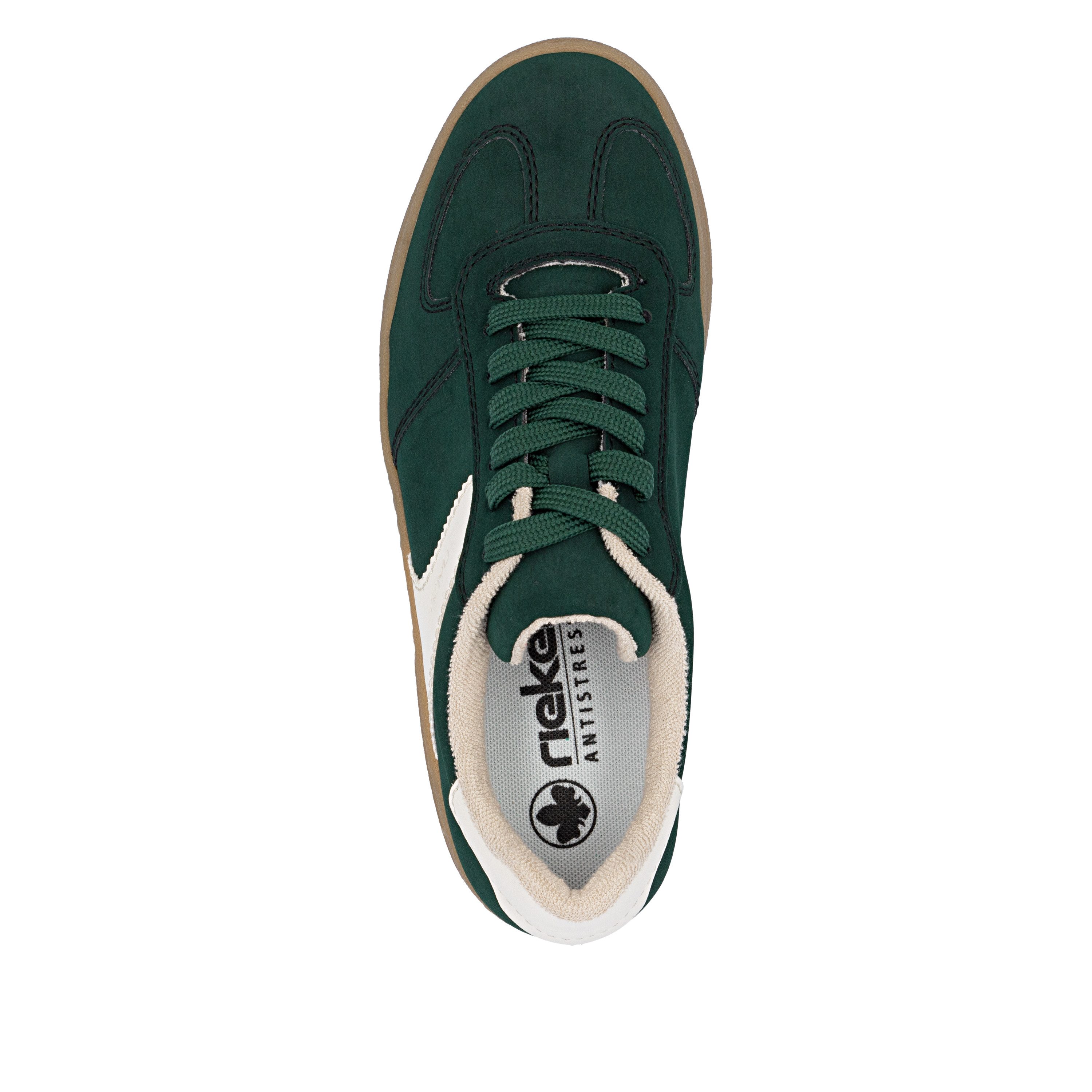 Rieker Plateausneaker Retro-Sneaker, Basket-Sneaker, Schnürer mit softem Schaftrand