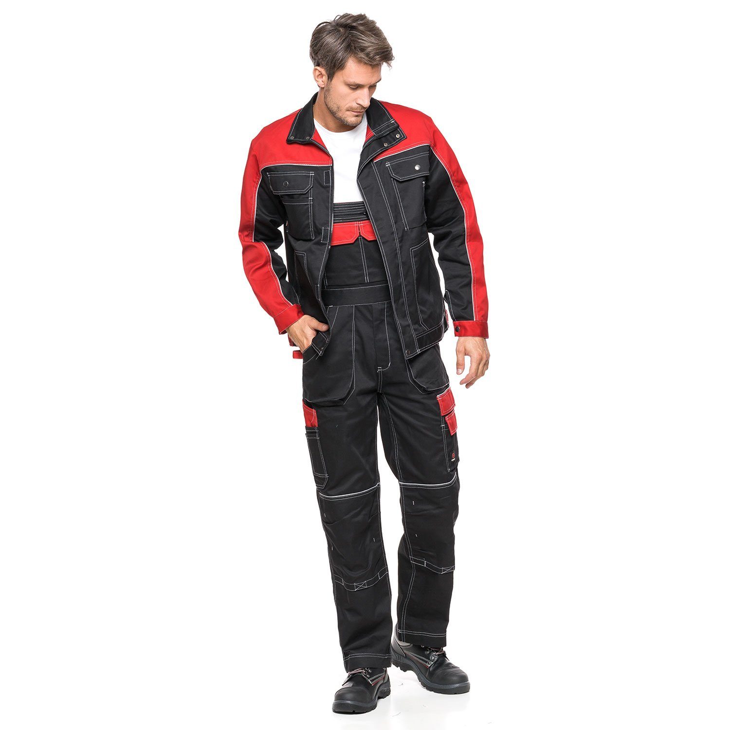 Avacore Arbeitslatzhose Helios Zwei- & Dreifachnähte, Wasserdichte Cordura-Verstärkung – Bild 5 von 5