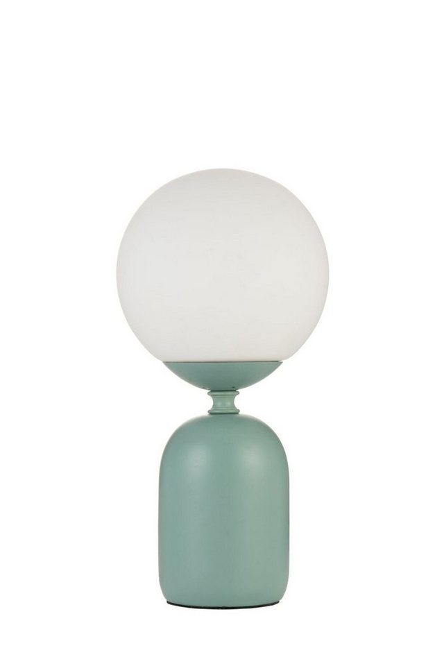 Pauleen Tischleuchte Glowing Charm max 20W Grün/weiß Keramik, ohne  Leuchtmittel, E14