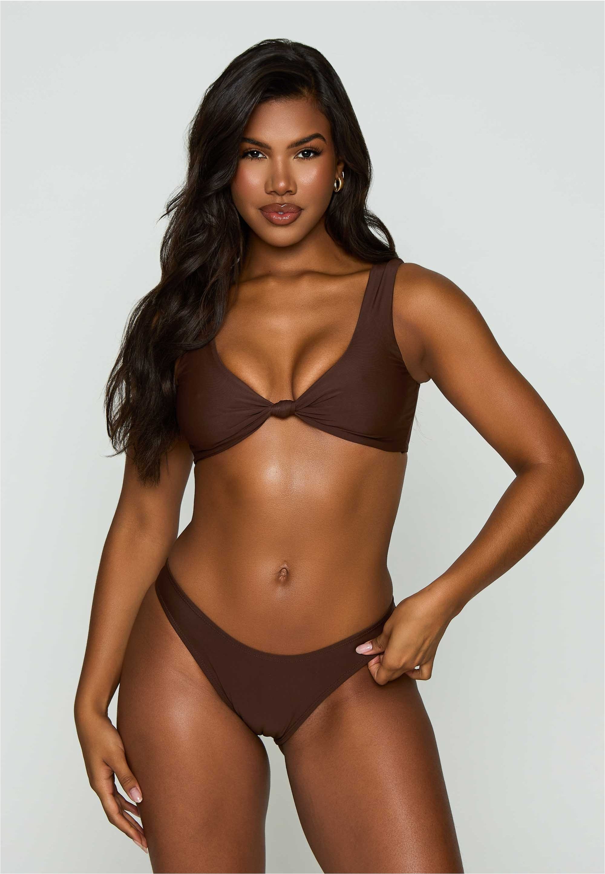 Moda Minx Triangel-Bikini-Top SIMPLE SWIM KNOT TOP (1-St), mit tollem Knoten-Detail
